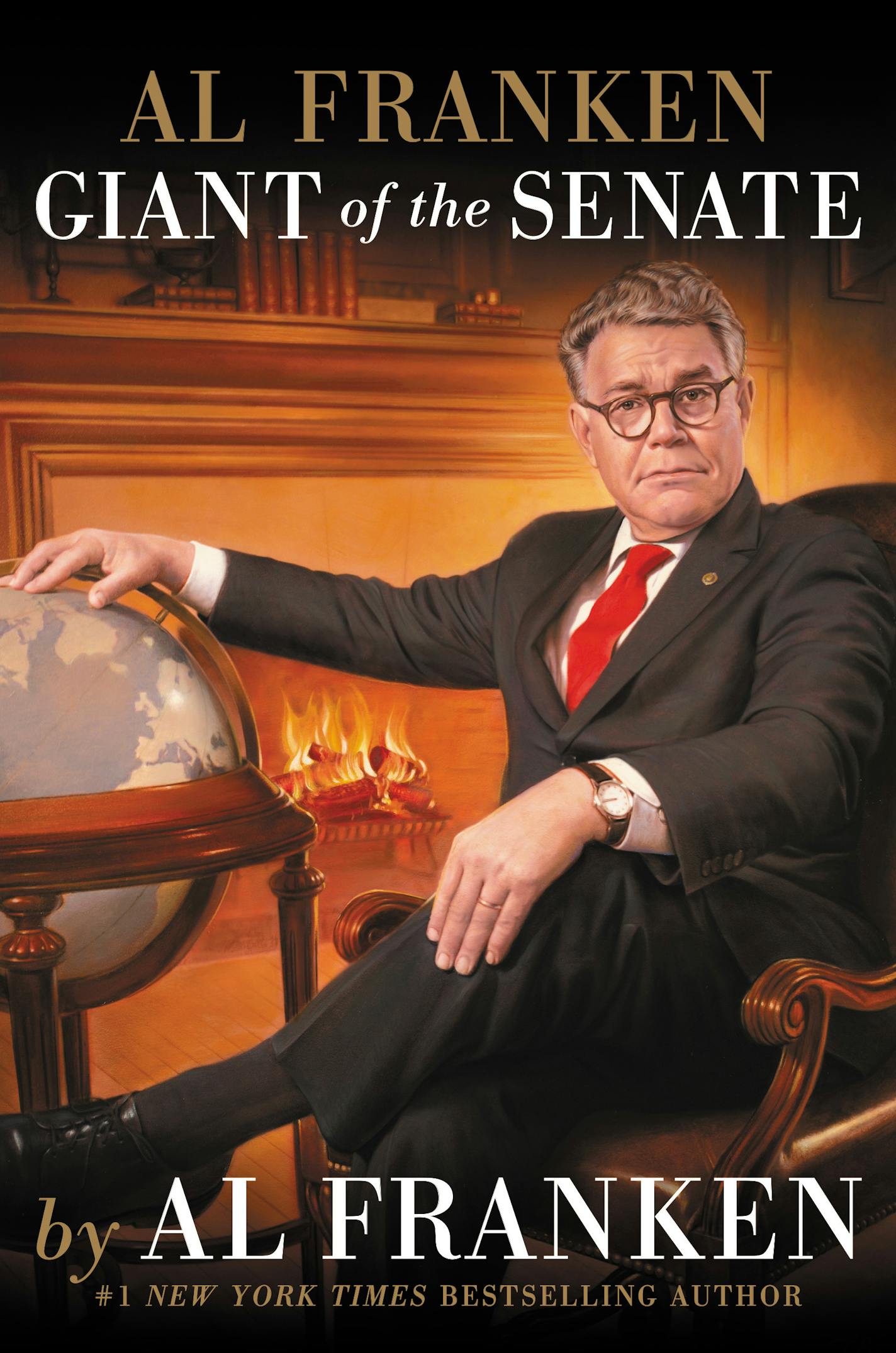 The cover of Sen. Al Franken's new book, "Giant of the Senate."