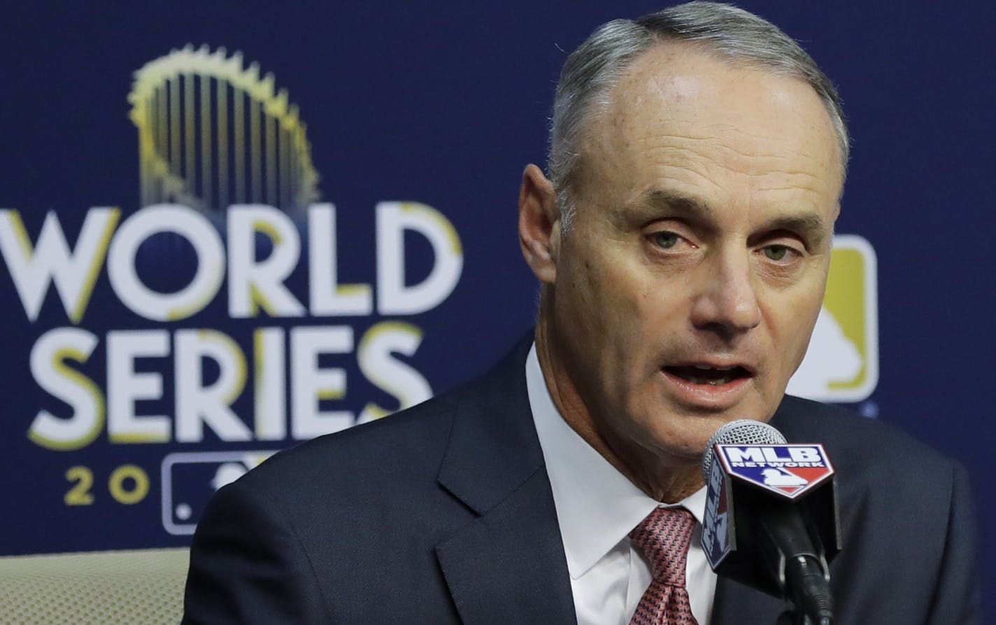 Baseball Commissioner Rob Manfred