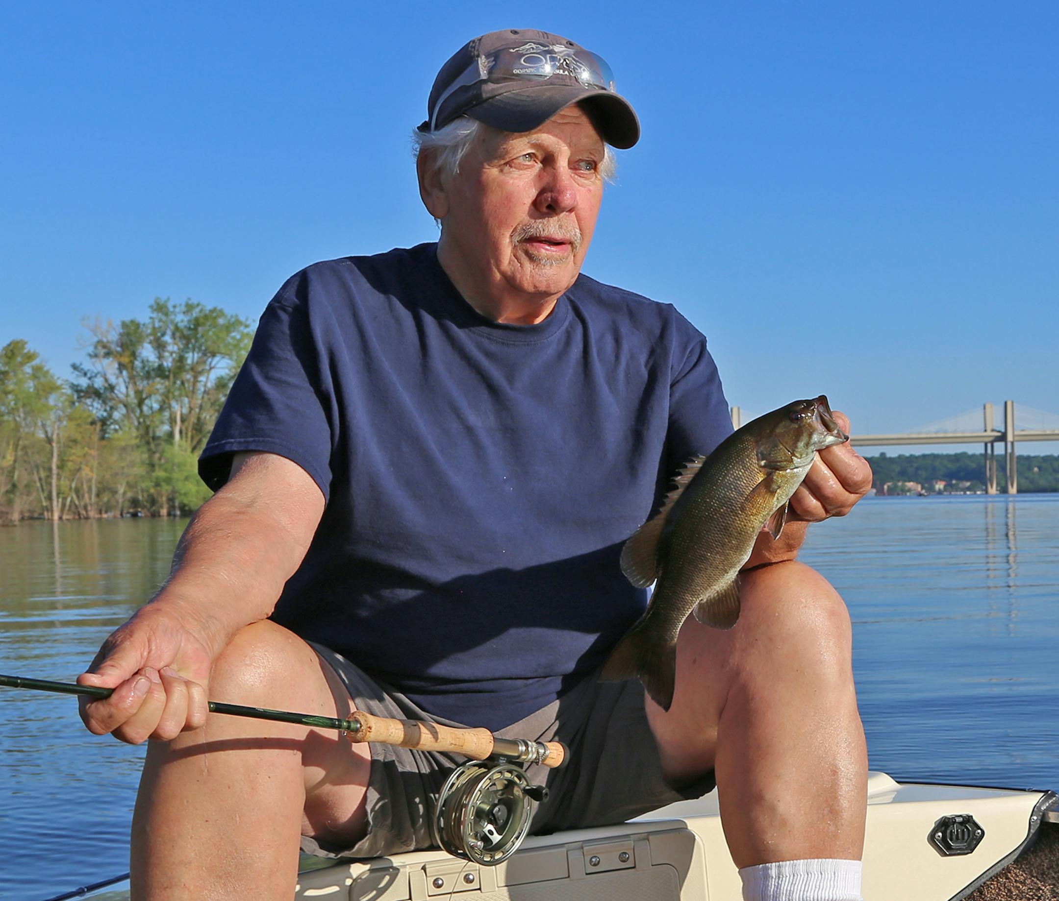 No matter their size, smallmouth bass caught on "poppers'' fished on the surface are exciting to catch.