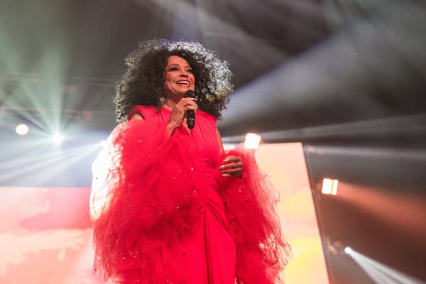 Diana Ross, seen here at the 2019 World AIDS Day Concert, eases on down the road to the Minnesota State Fair grandstand on Saturday.