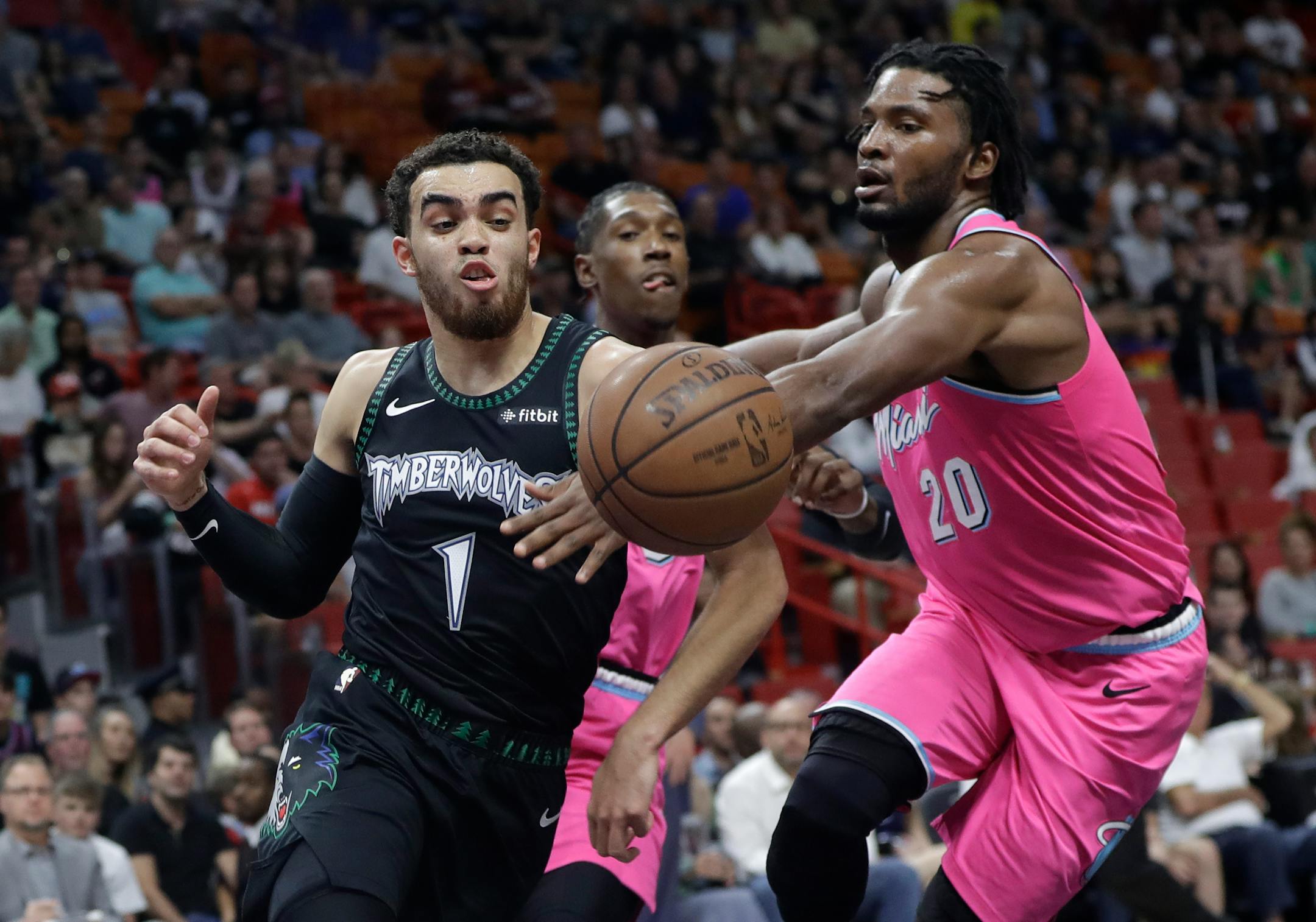 Timberwolves guard Tyus Jones played one year at Duke before coming to the NBA as a first-round pick.