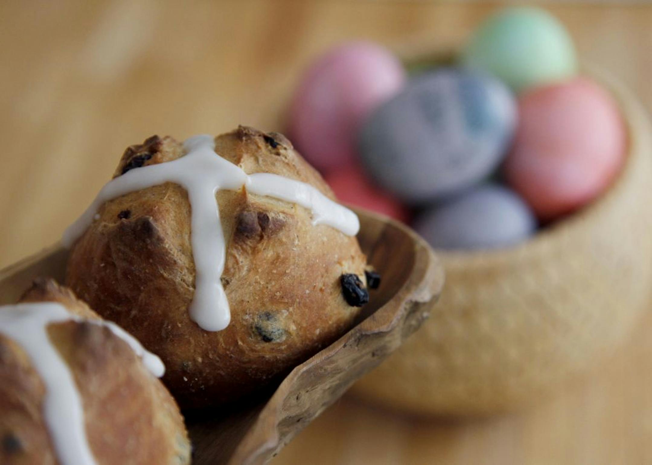 Hot cross buns are steeped in tradition.