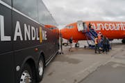 Sun Country Airlines tapped Landline, which has been running a bus service from Minnesota cities to its terminal at MSP, to provide car service to and