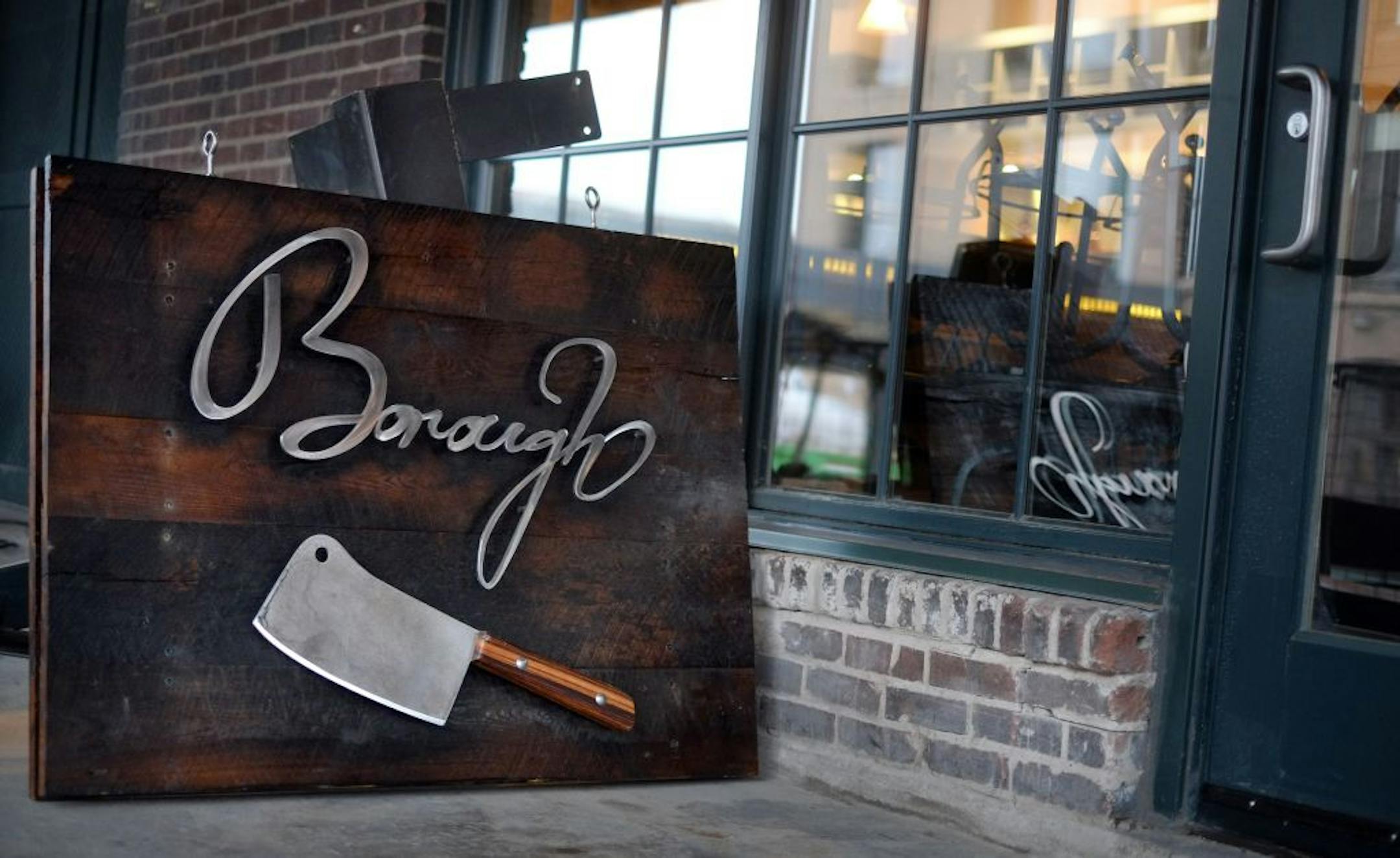 held a media night where Jesse Held, President of the Northstar Bartenders Guild, worked the upper bar at the Borough shaking and baking drinks for a media soft open, this past Thursday night. The duo chef/owners, Tyler Shipton, and Nick O'Leary, alumni of the acclaimed restaurant Travail in Robbinsdale and staff will bring the good from the kitchen side. [ TOM WALLACE • twallace@startribune.com _ Assignments #20026891A_Des 27, 2012_ SLUG: bar0104_ EXTRA INFORMATION: Borough and Parlor 730 N. Wa