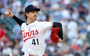 Twins pitcher Joe Ryan throws to the Giants on Saturday, when he came back from an illness to pitch well.