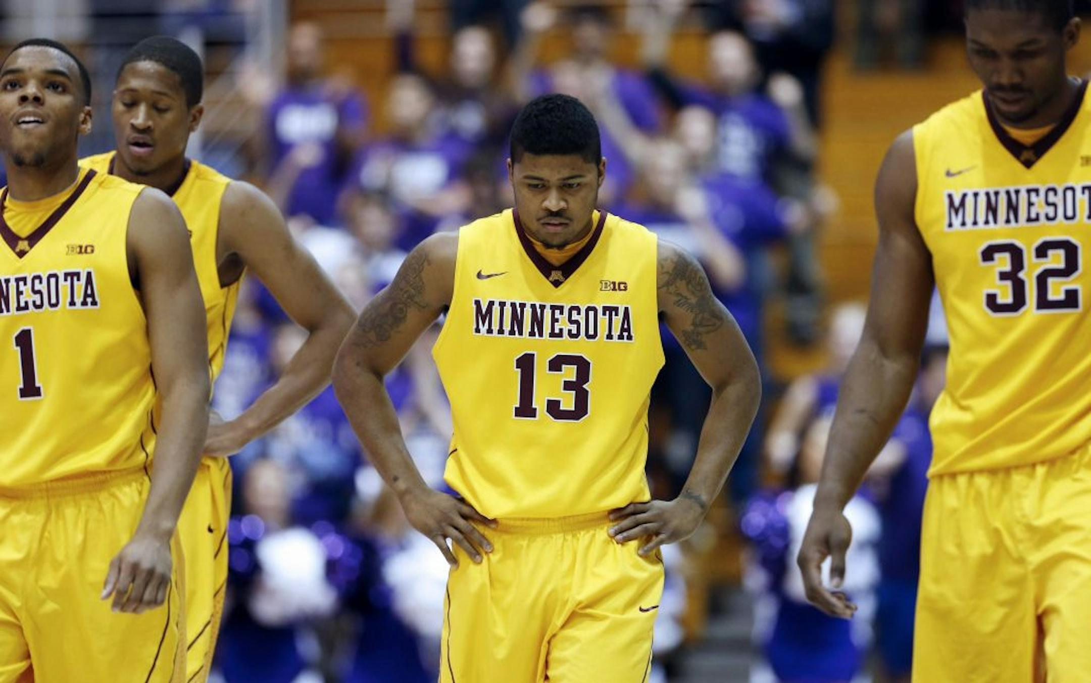 Minnesota guard Maverick Ahanmisi