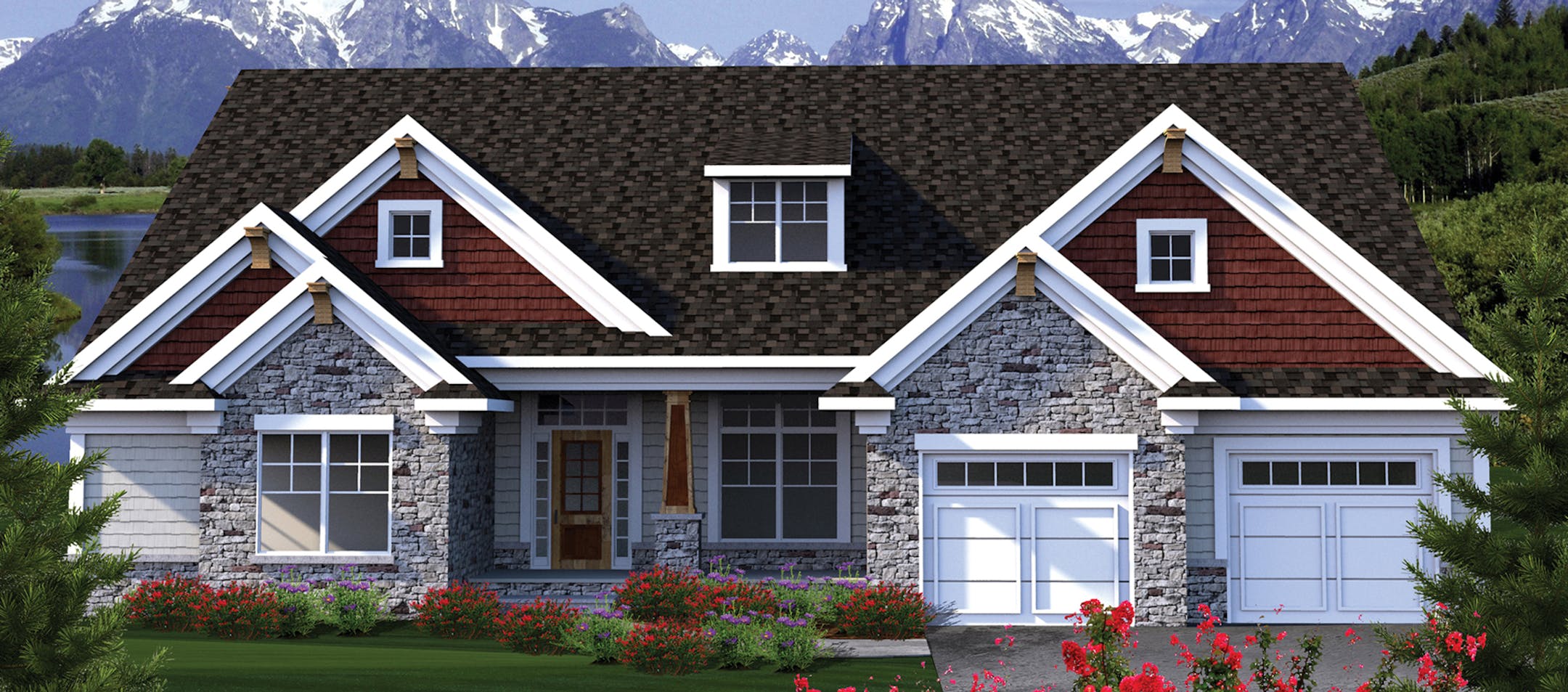 Home plan 012217: Traditional ranch with modern features