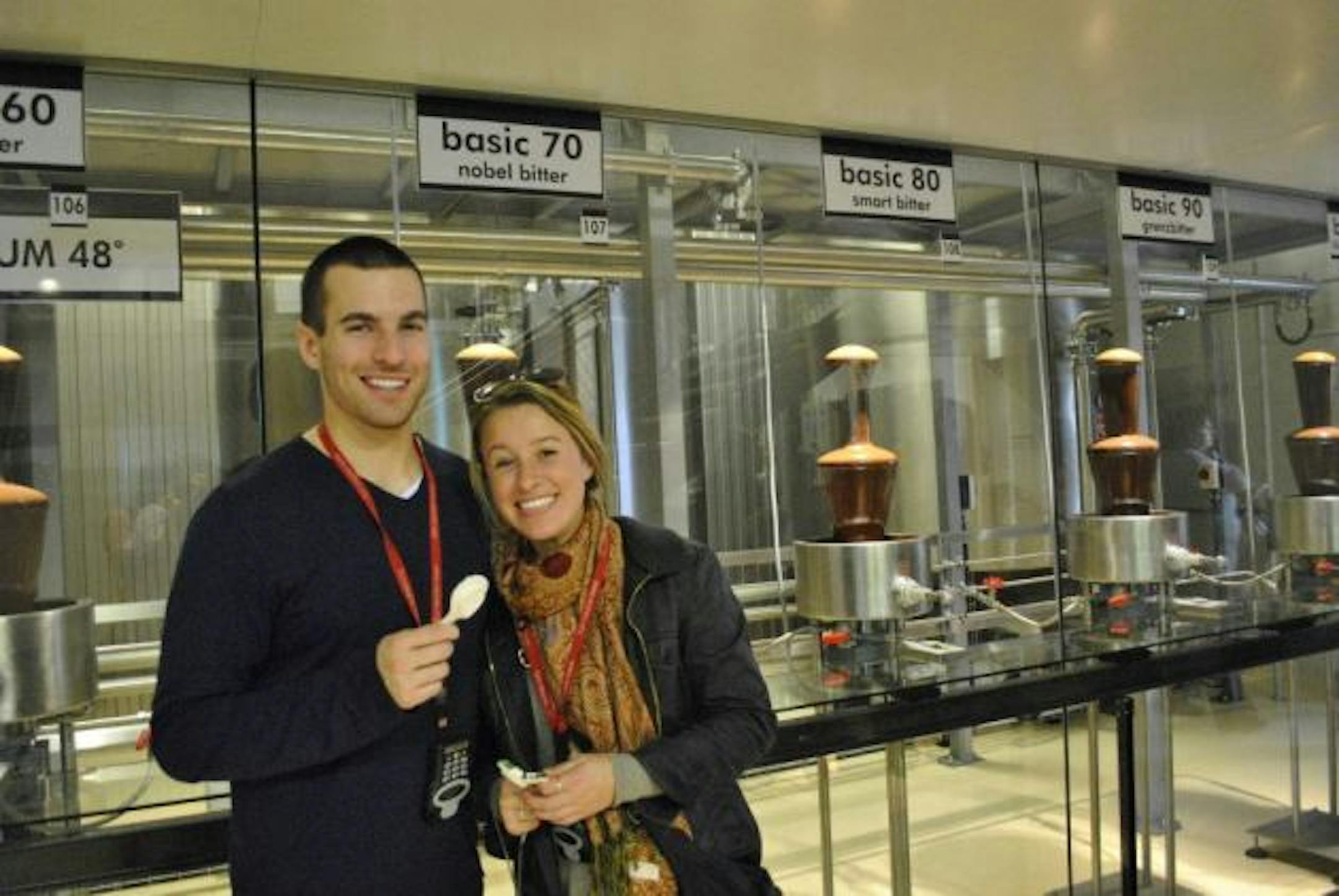Look at those pleased, chocolatey faces!