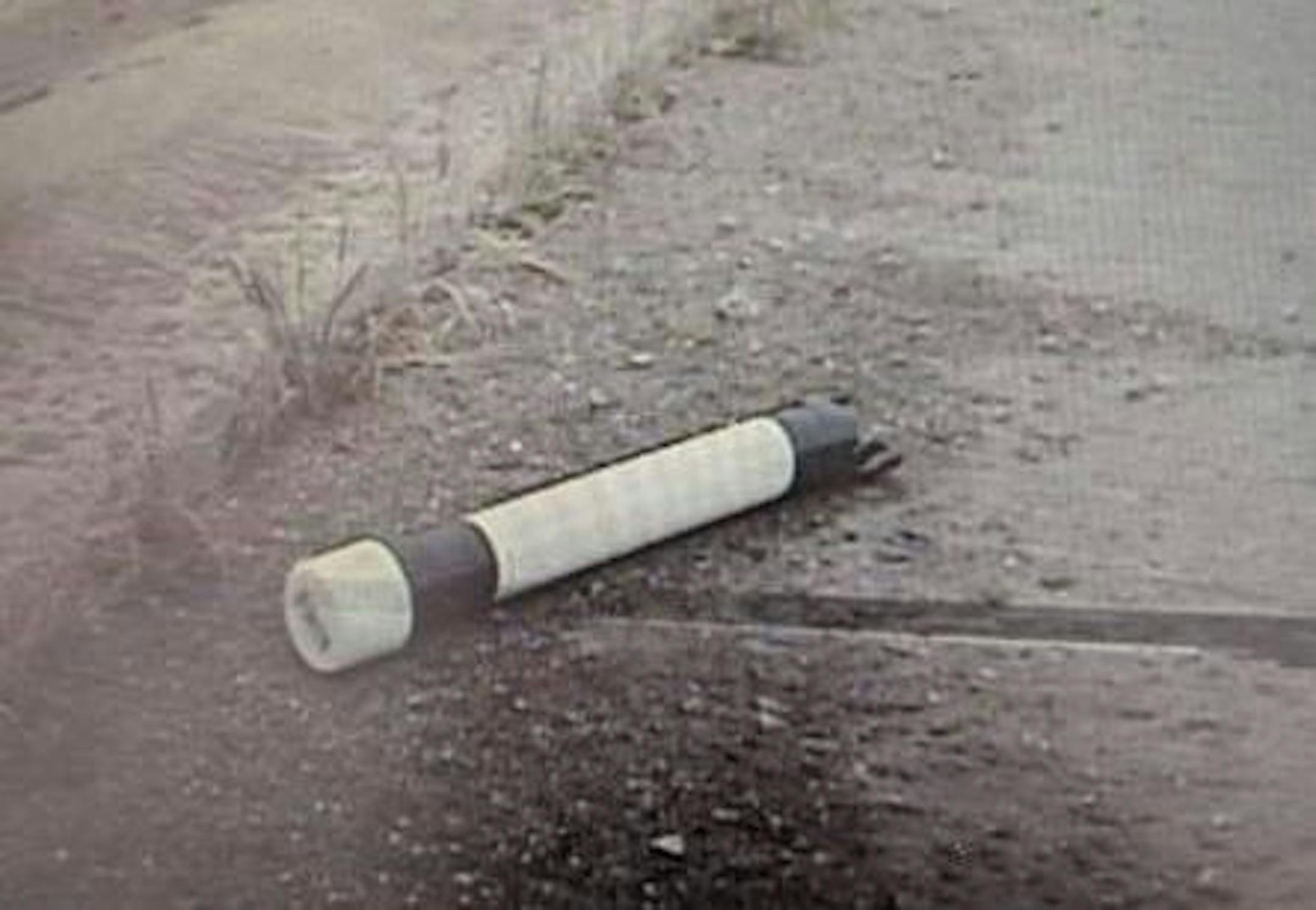 A device that appeared to be a homemade bomb closed a major road outside the Superior Fire Department for much of the day Tuesday. No injuries were reported and the road had reopened by 2:15 p.m. ORG XMIT: ZE9UwaZBBiQ4LFIgUXbA