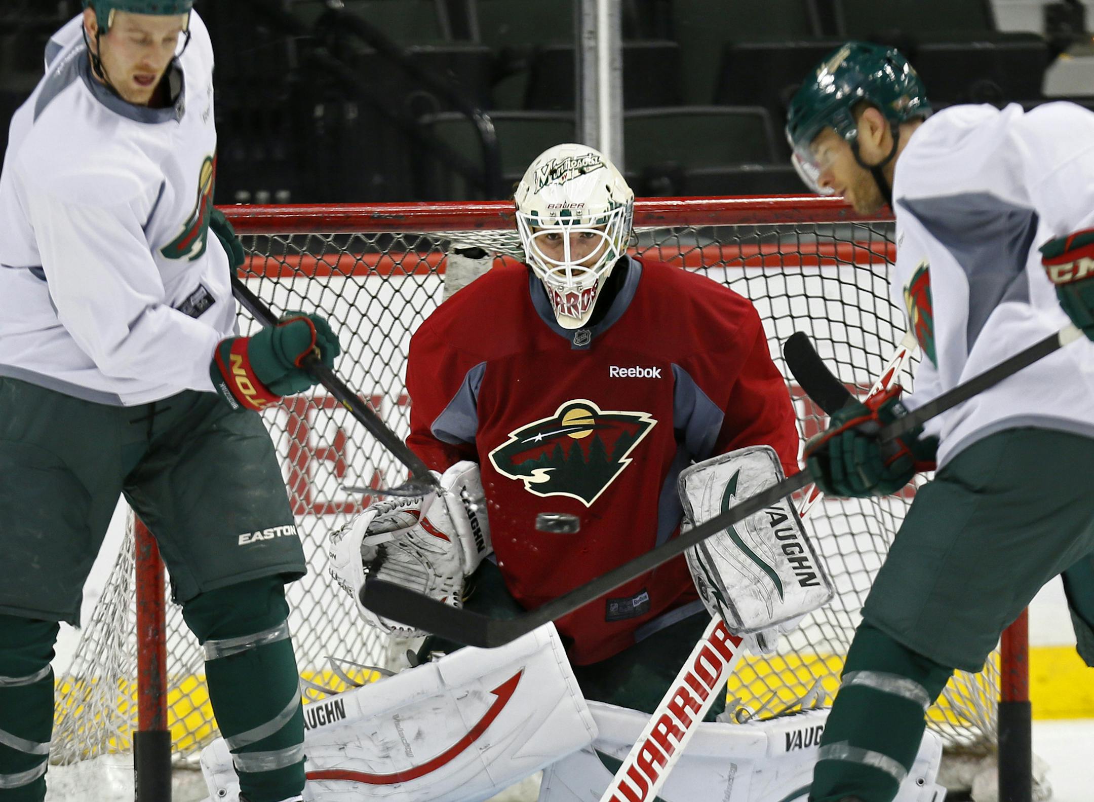Wild goalie Josh Harding