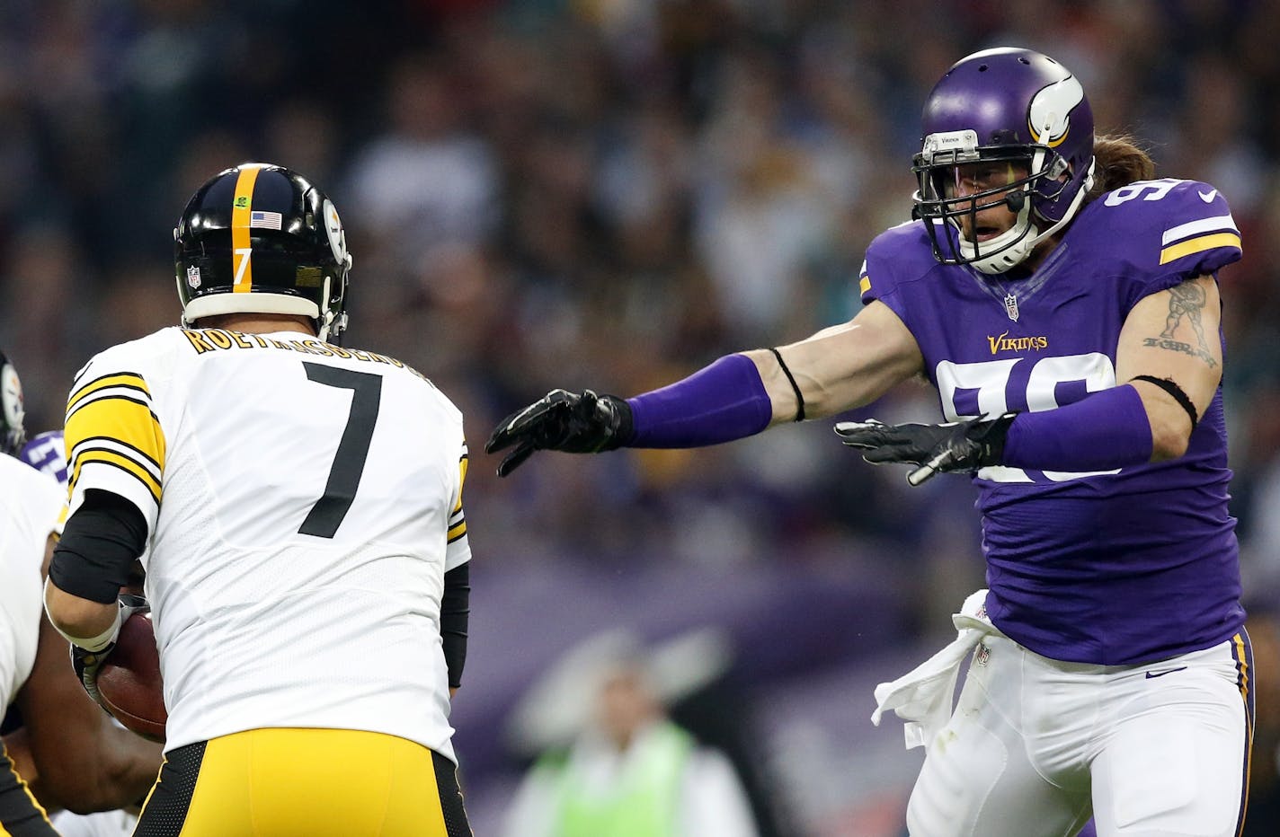 Minnesota Vikings Brian Robison (96).