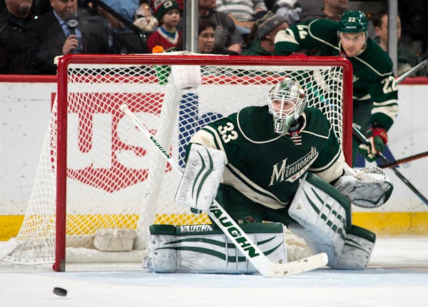 John Curry played goalie for the Wild during his eight years as a pro hockey player.
