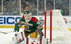 Cam Talbot gave up six goals in two periods in Saturday’s 6-4 loss to the Blues in the Winter Classic at Target Field.