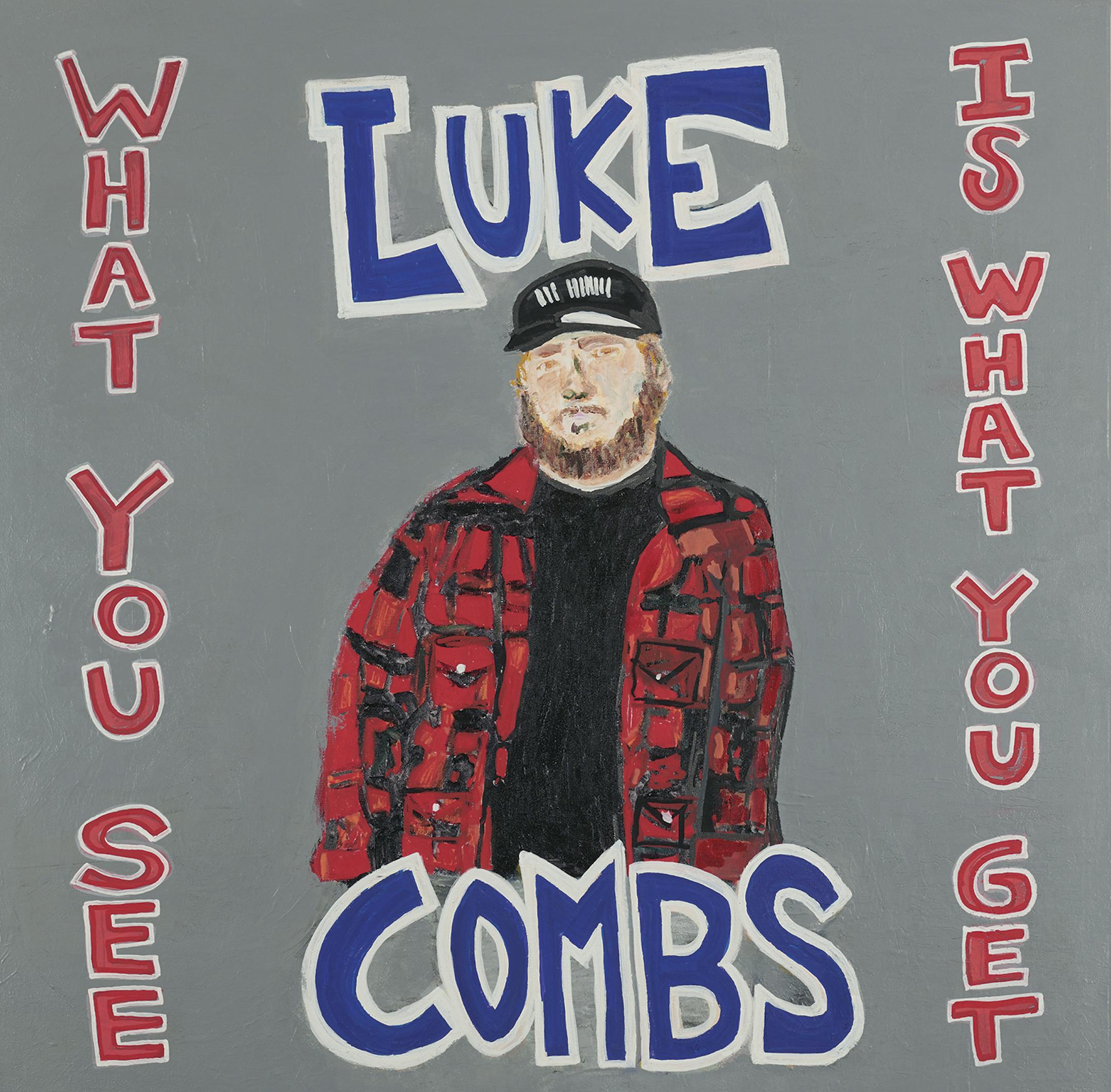 This cover image released by River House Artists/Columbia Nashville shows "What You See is What You Get," by Luke Combs. (River House Artists/Columbia Nashville via AP)