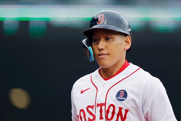 Masataka Yoshida is off to a slow start with the Red Sox after coming to the major leagues from Japan.