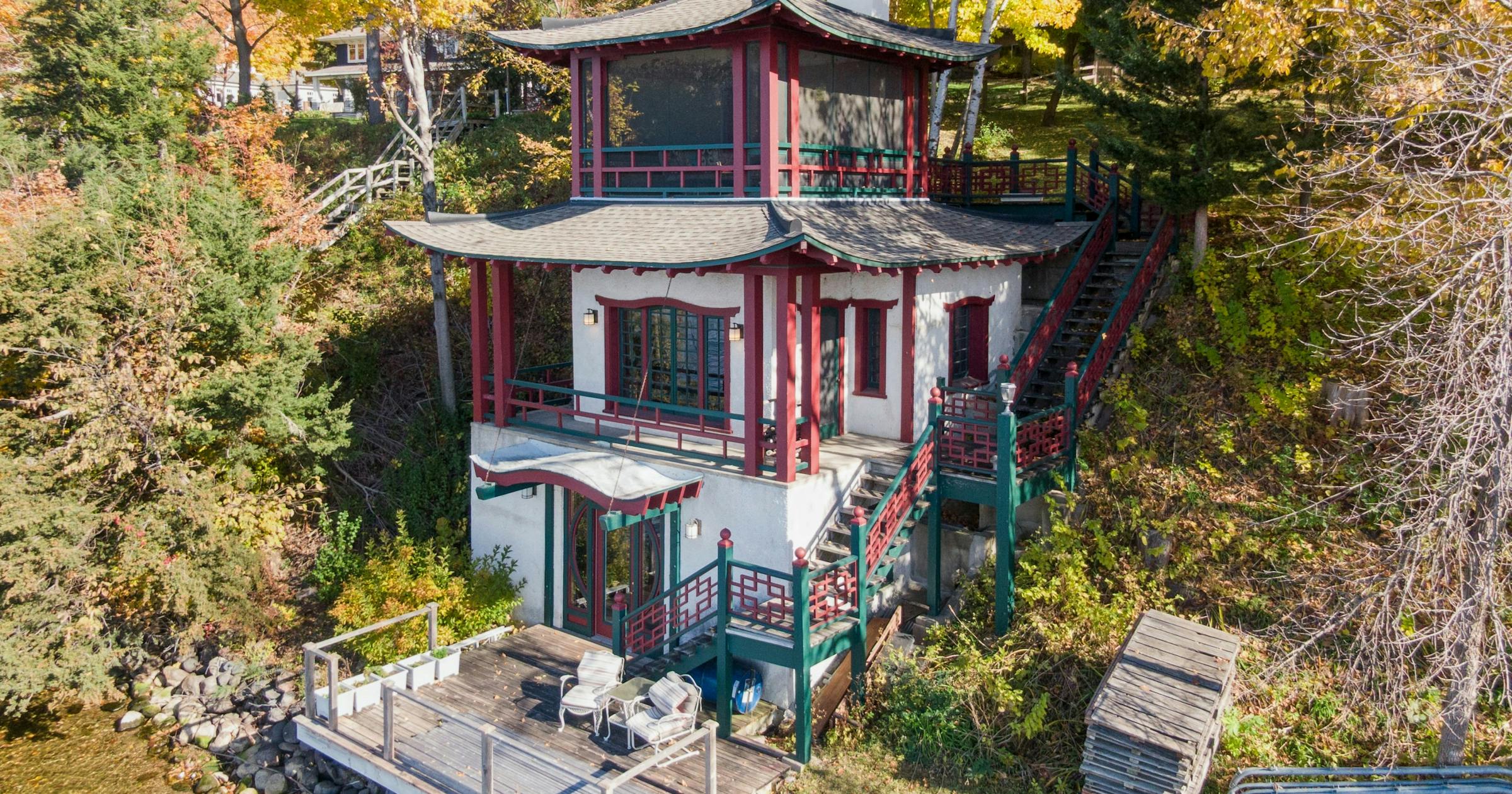 Lake Minnetonka home and Japanese style boathouse on the market for $6 million