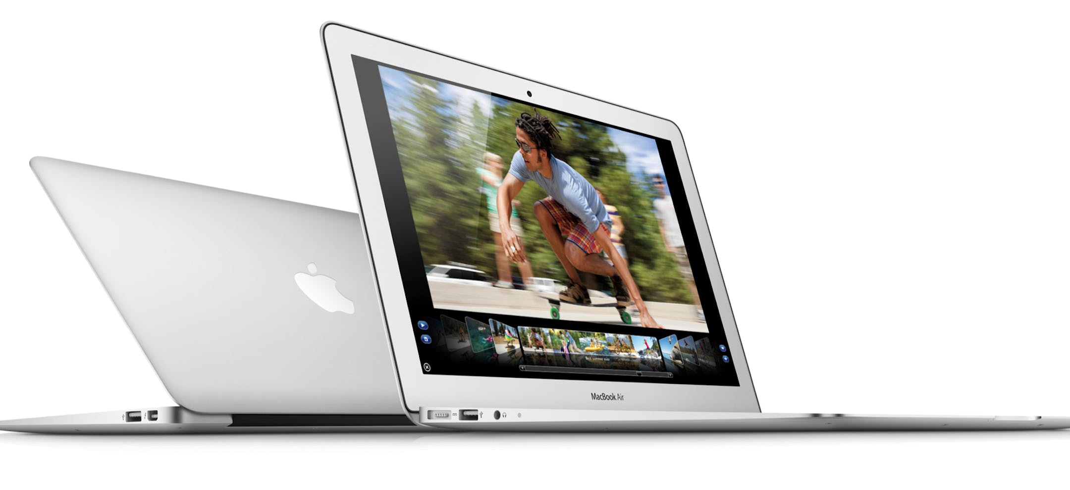 The 13-inch MacBook Air has new Intel CPUs, better battery life, an improved 720p Webcam, and finally adds USB 3.0 ports, while shaving $100 off the price of last year's models. (Apple/MCT) ORG XMIT: 1133744