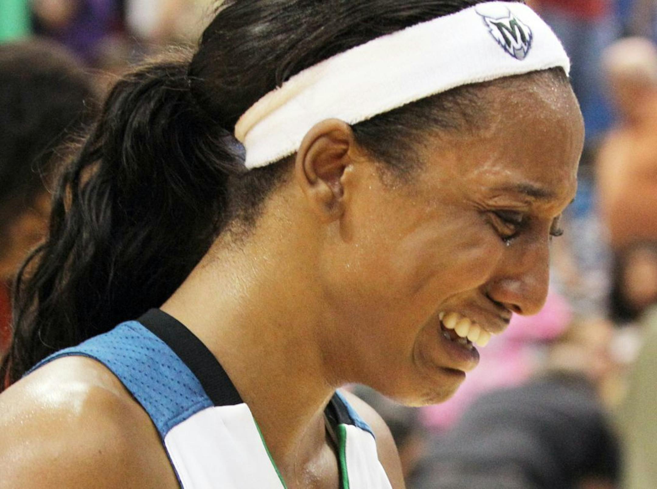 Minnesota Lynx guard Candice Wiggins