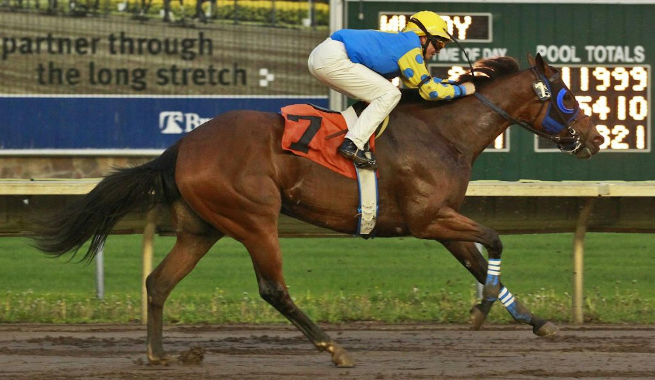 Lori Keith finished the stretch run.