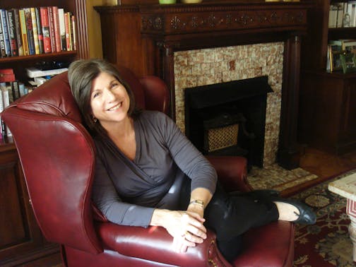 Anna Quindlen, photo by Joyce Ravid