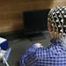 Michael Palm wears the sensors used for a brain scan on Tuesday, Jan. 5, 2016, at Athletico in Chicago. (Kristen Norman/Blue Sky/Chicago Tribune/TNS)