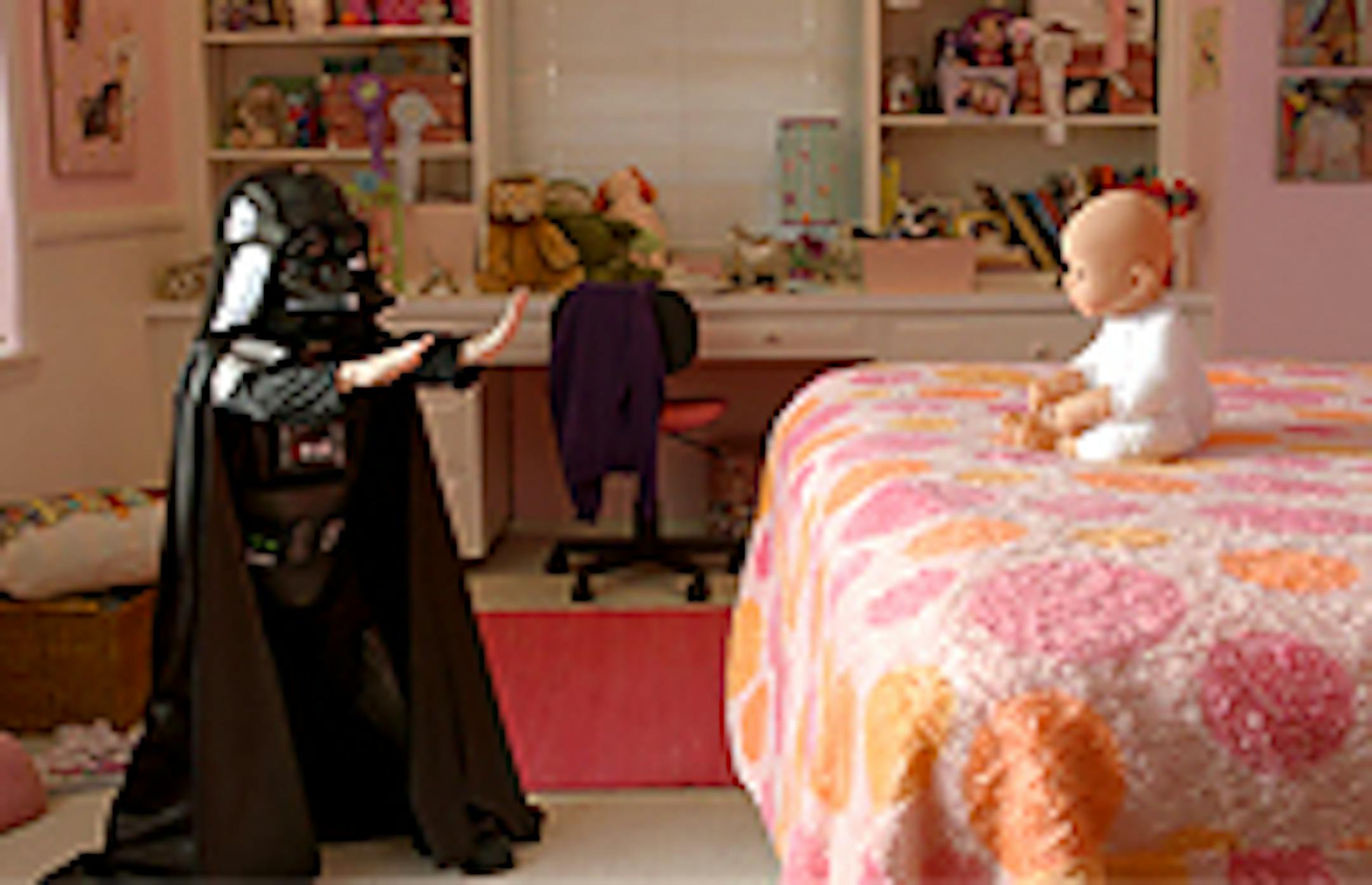 Darth Vader in a 2012 VW ad to be broadcast during Super Bowl XLV