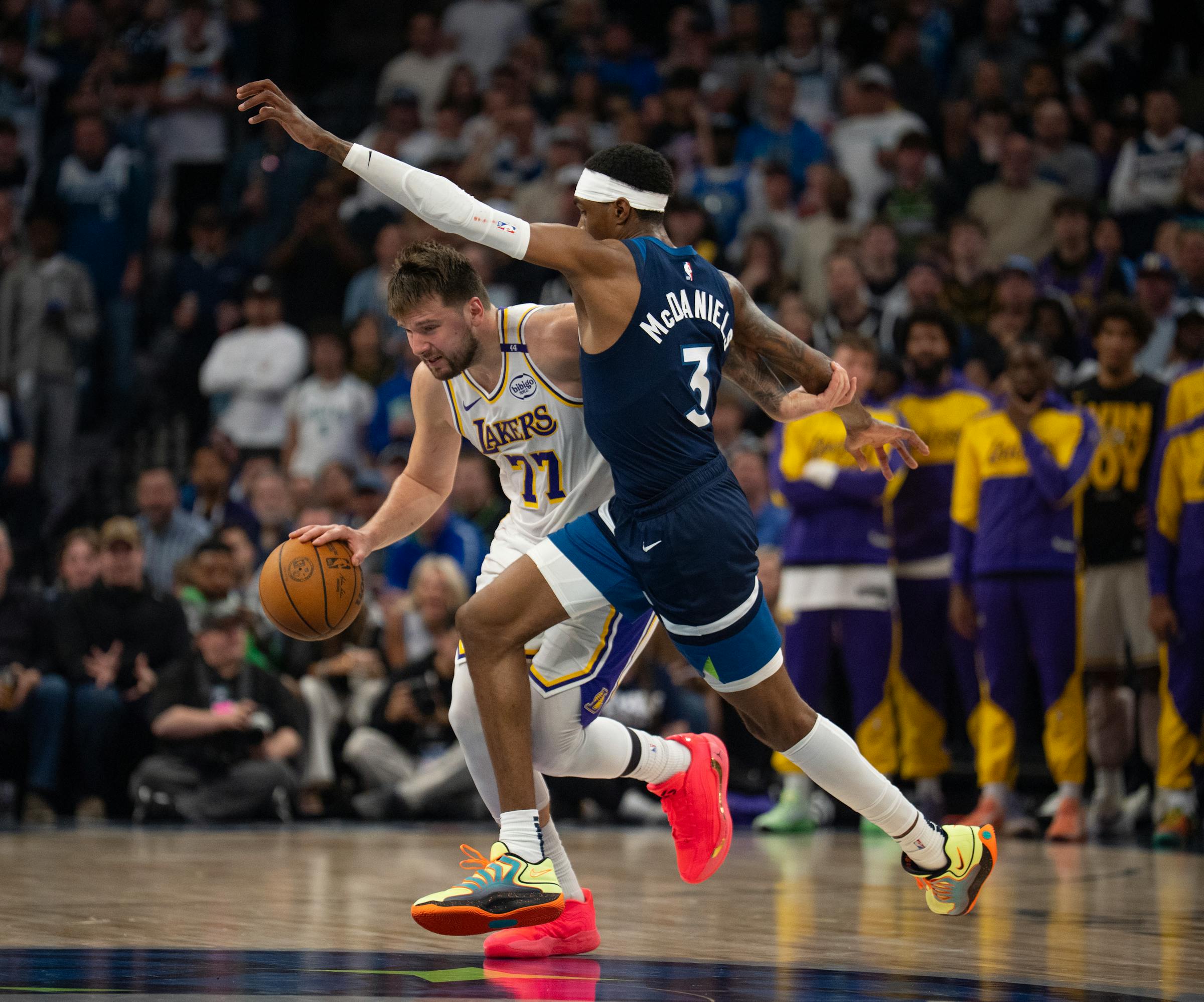 NBA says referees missed foul on Timberwolves' Jaden McDaniels late in Game 4