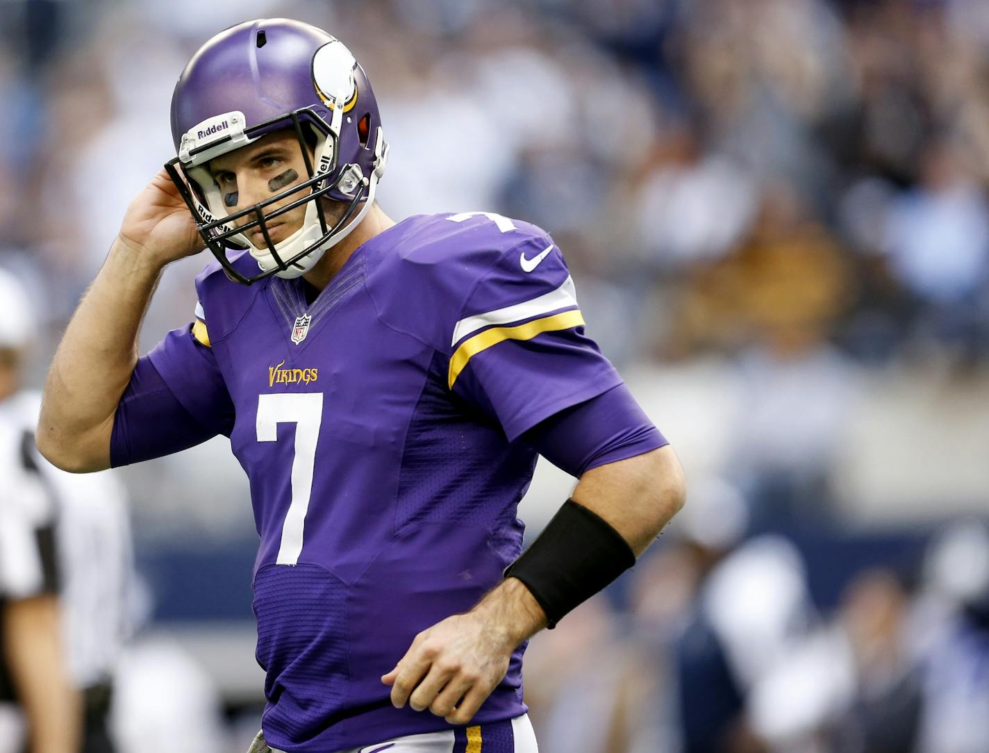 Minnesota Vikings Christian Ponder (7).