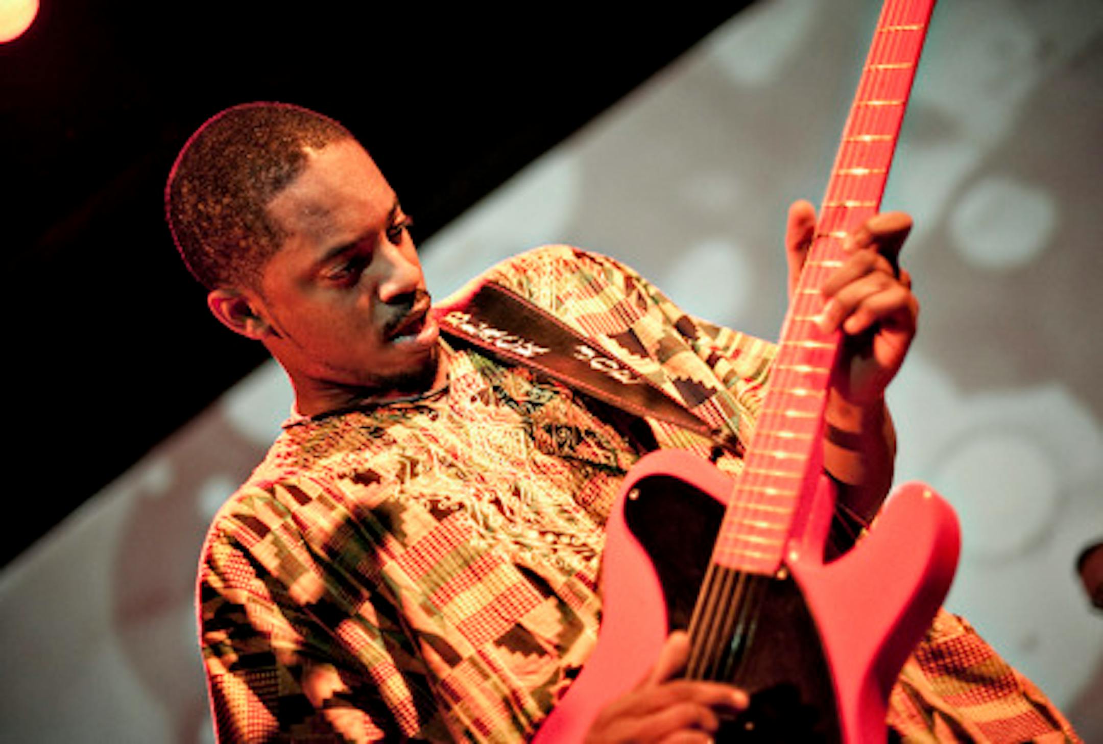 Black Joe Lewis and his Honeybears steamrolled the sold-out crowd last night at the Cedar Cultural Center. / Photos by Leslie Plesser.