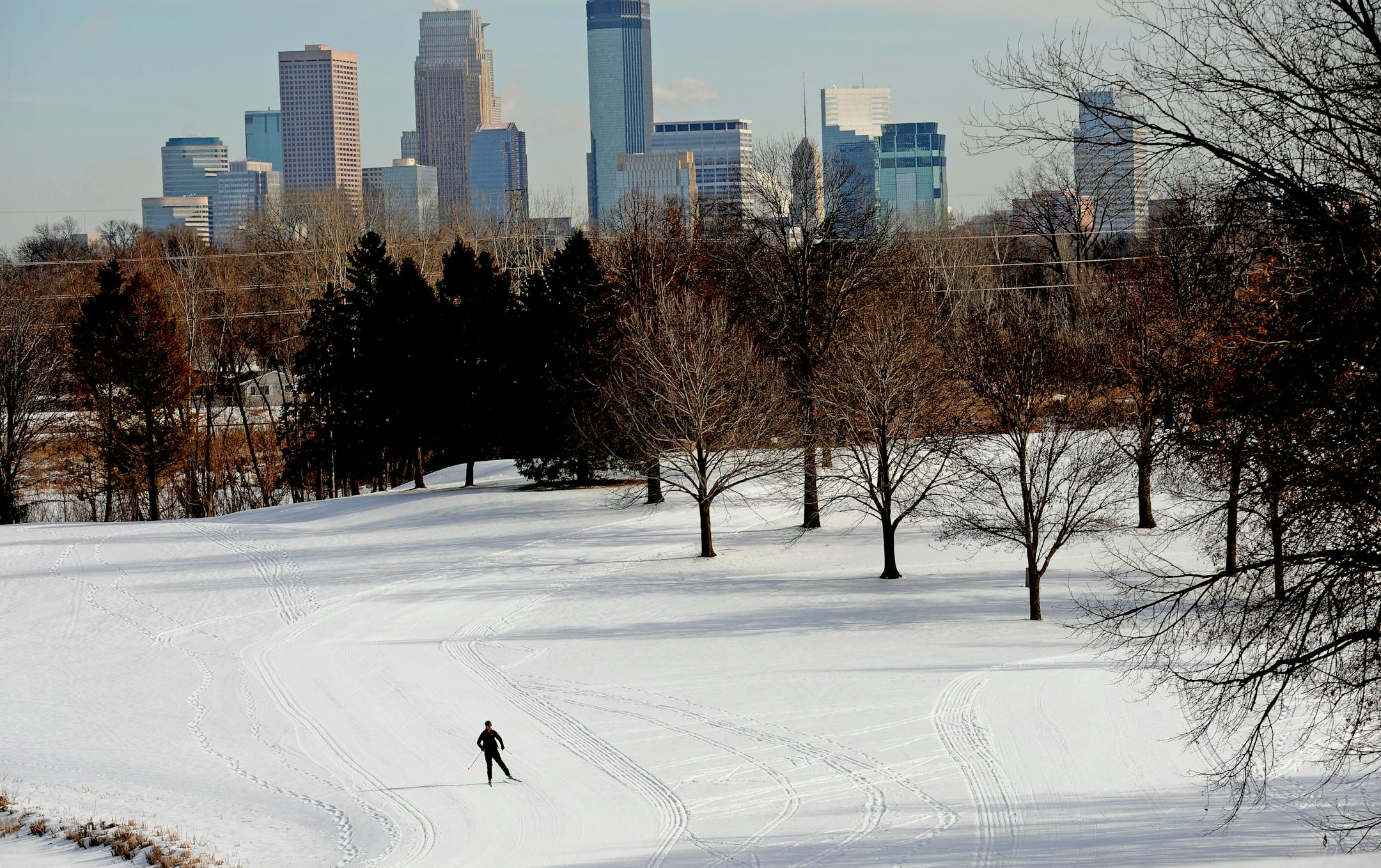 Skiers had better conditions to work with in advance of the Loppet festival in 2013.