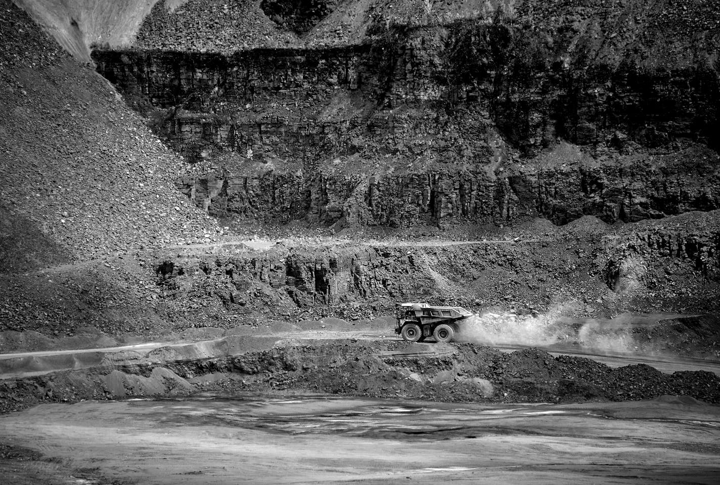 Mining will be a huge issue in the minds of 8th district voters. This is the MINNTAC taconite mine in Mountain Iron, Minnesota. ] Mountain Iron , MN -- Tuesday, August 26, 2014. GLEN STUBBE * gstubbe@startribune.com EDS: USE ONLY IF MINING IS PART OF THIS STORY. ORG XMIT: MIN1409041619192247