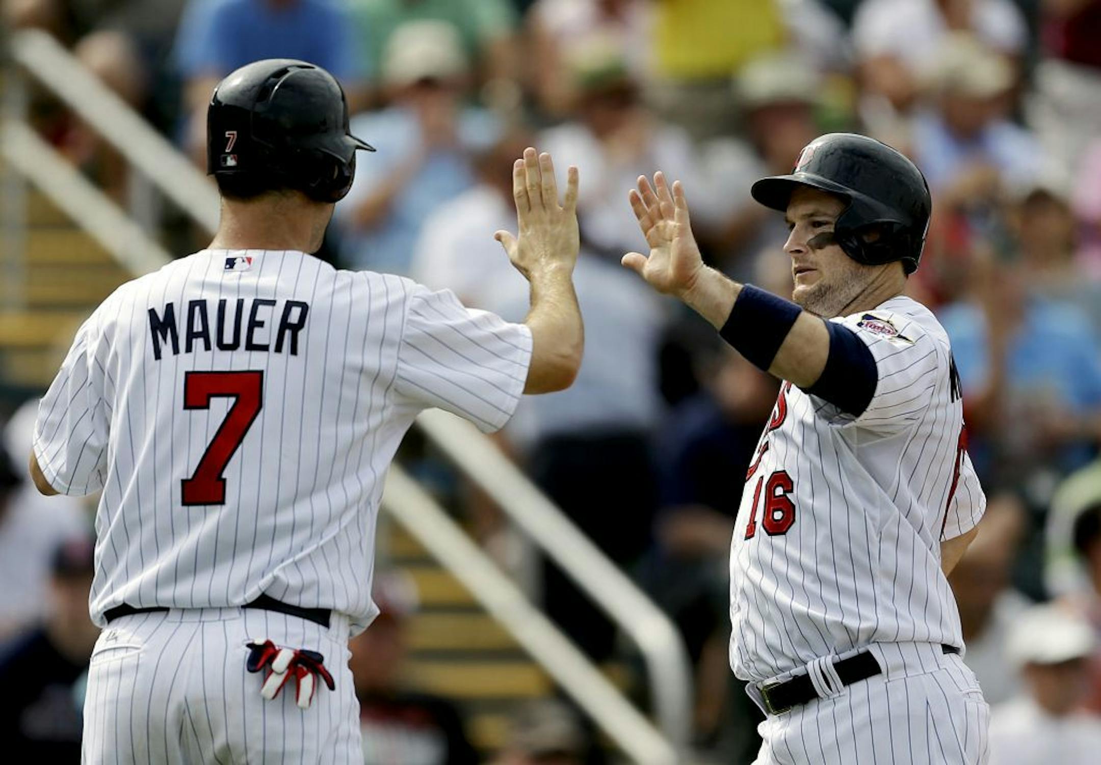Joe Mauer and Josh Willingham