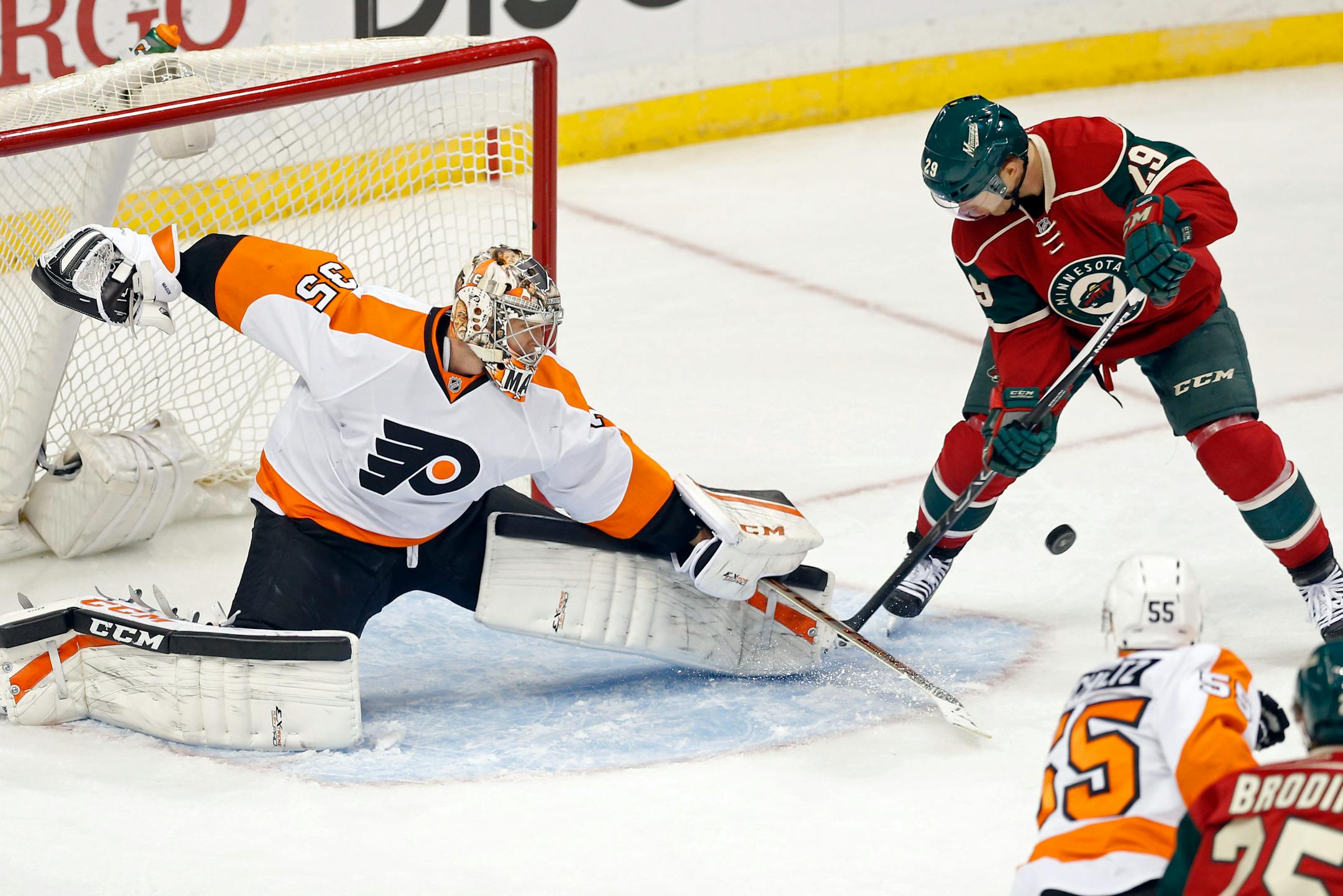 Wild forward Jason Pominville, who turned 33 in November and has only six goals this season, is the oldest of the group and still has three years left on his contract.