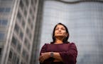 Dr. Priya Sampathkumar outside Mayo Clinic in Rochester. She has been immersing herself in efforts to assist, “but the need is so enormous.”