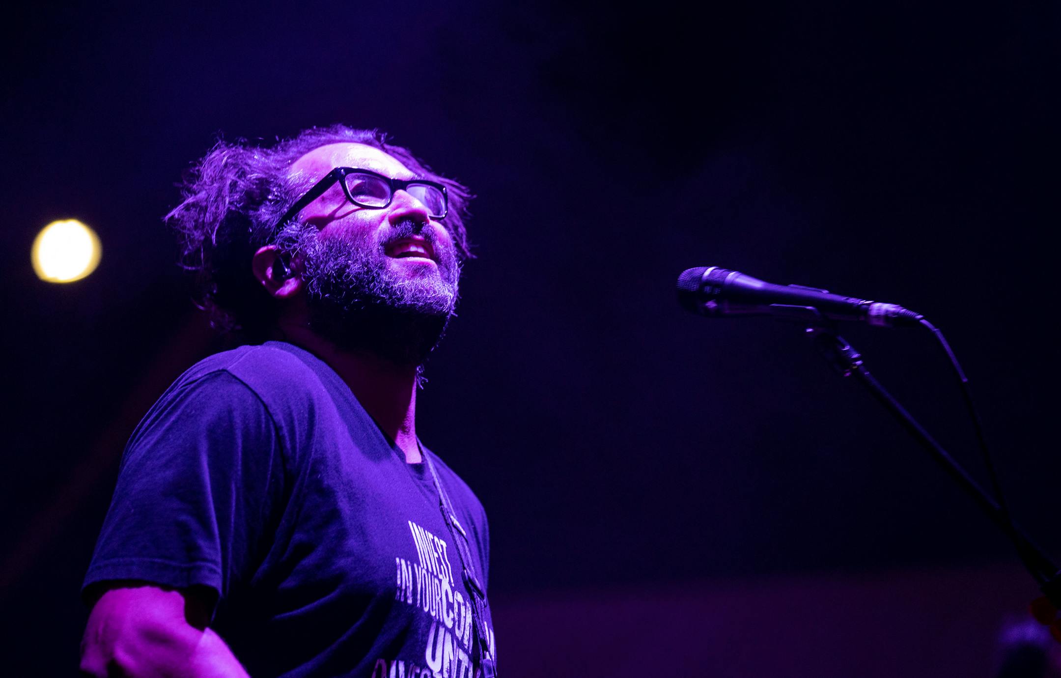 Motion City Soundtrack performed Friday evening at the Basilica Block Party in Minneapolis.