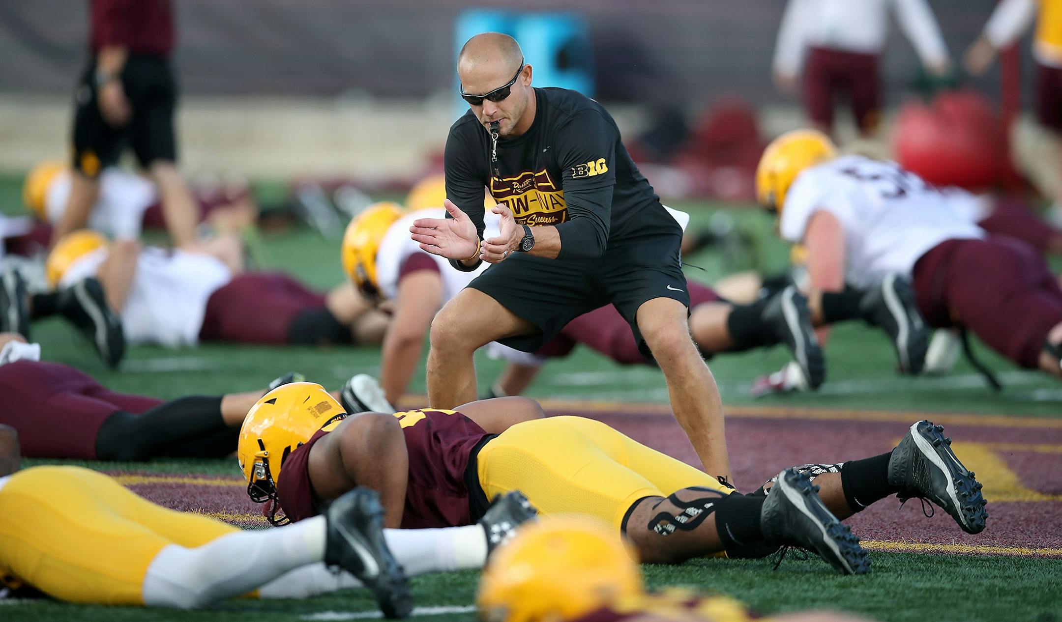 Gophers coach P.J. Fleck has wrapped his first training camp in Minnesota, and now awaits the Aug. 31 season opener.