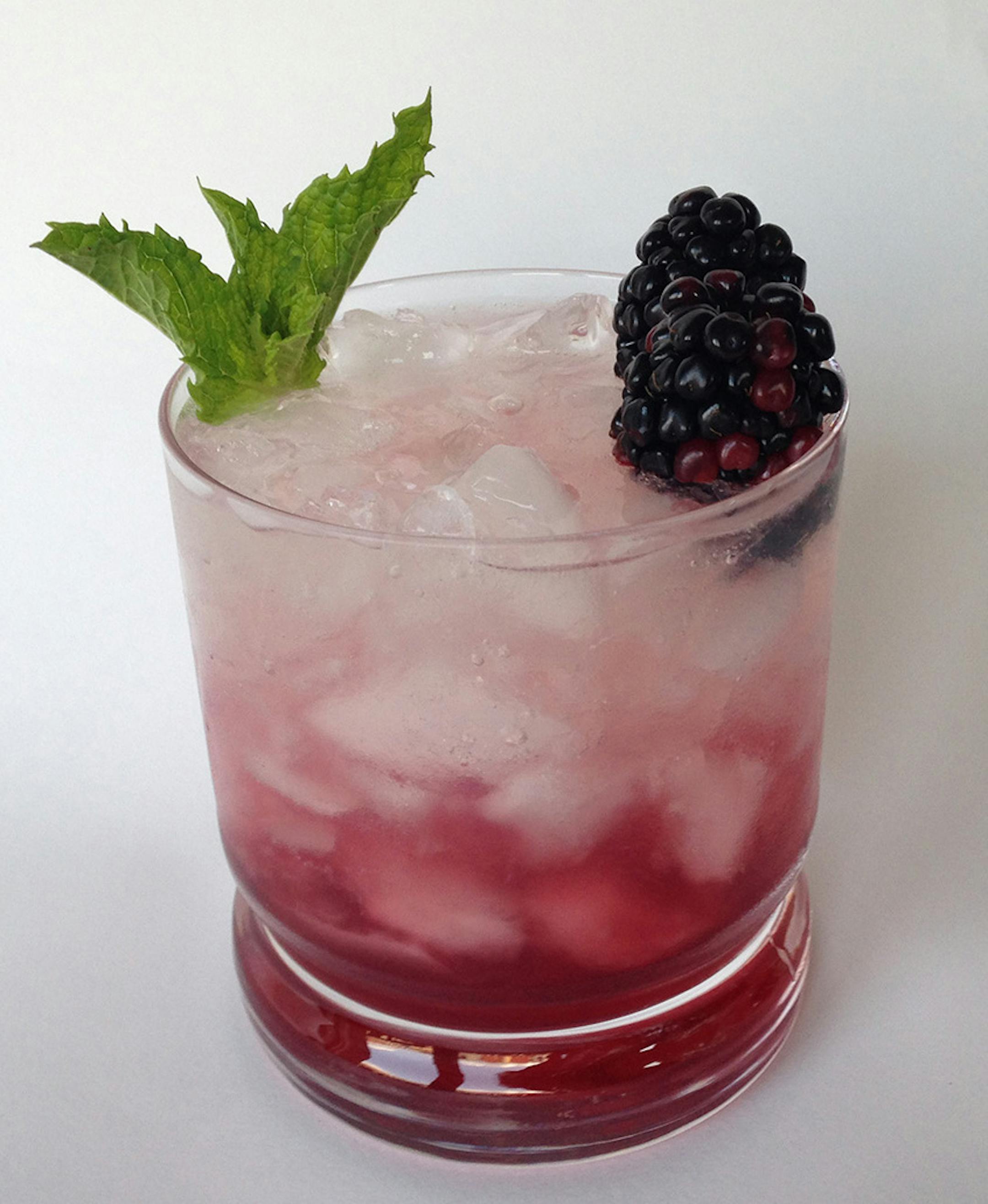 The Bramble, a fruity summer drink. Lee Svitak Dean, Star Tribune
