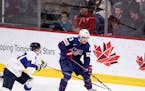 Jack Peart played for the U.S. national junior team at the 2023 championships in New Brunswick.