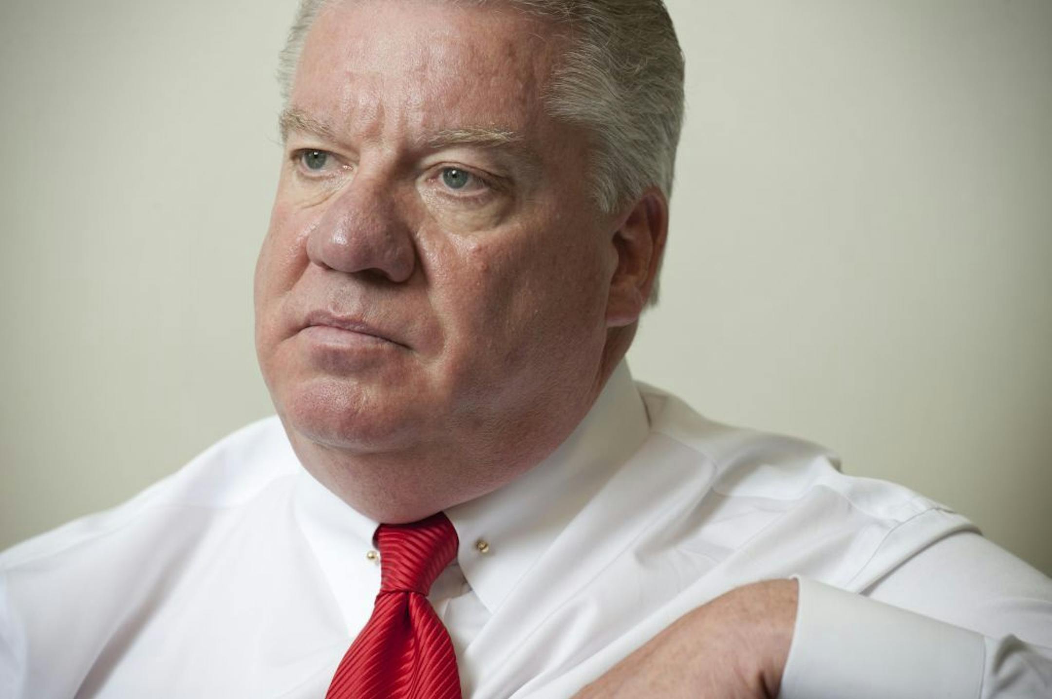 New Supervalu CEO Wayne Sales Thursday, August 2, 2012.