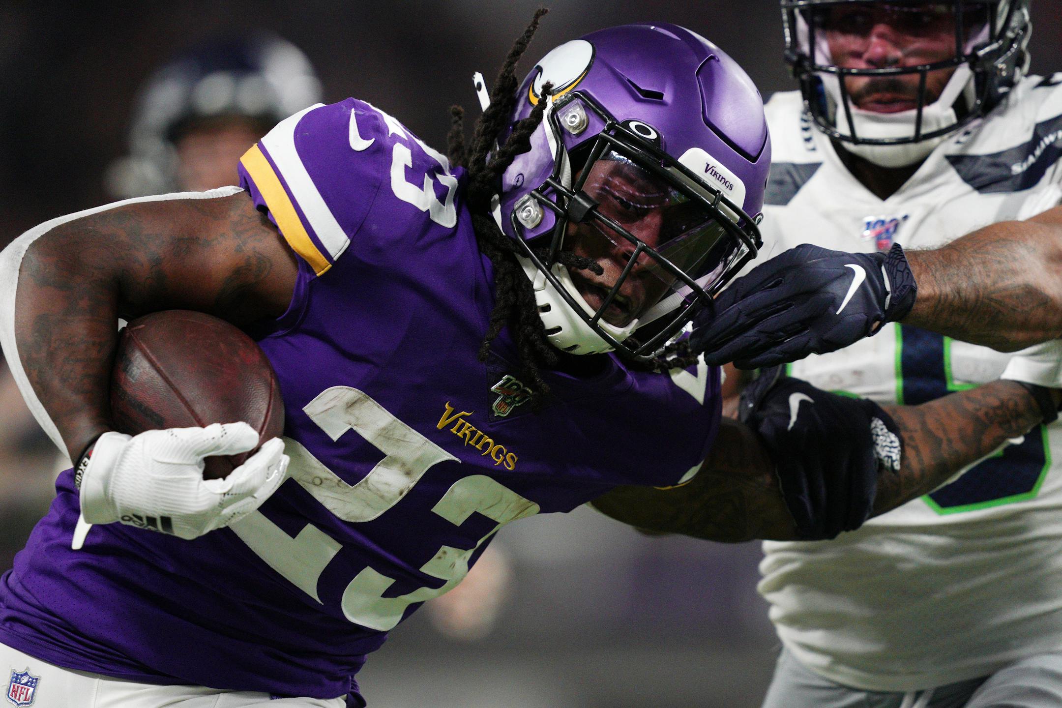 Vikings running back Mike Boone