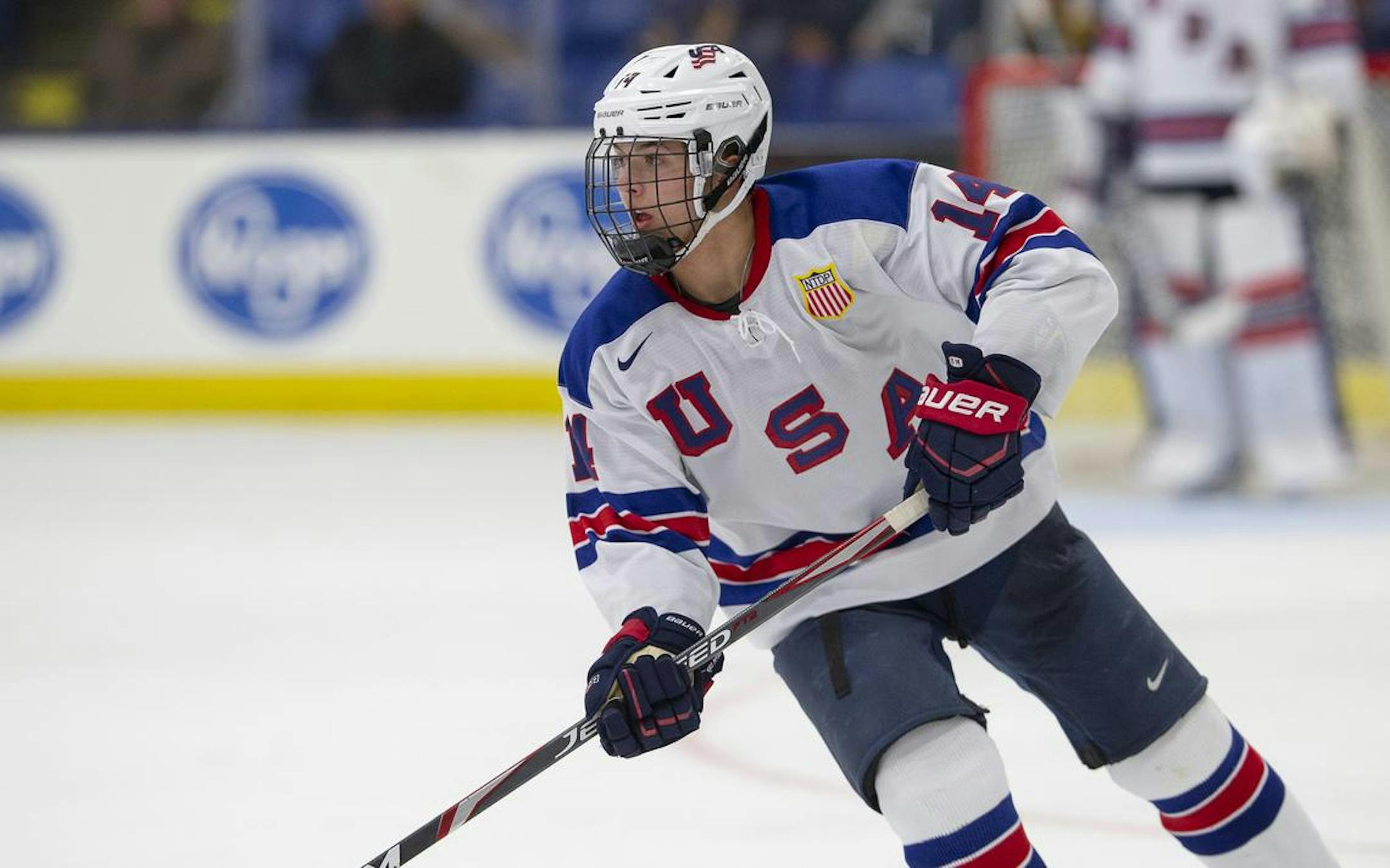Brock Faber was part of the USA Hockey National Team Development Program the past two years.