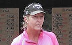 Lisa Grimes of Alexandria, Minn., won the PGA Women's Stroke Play Championship on Tuesday, which earned her a spot in this year's KPMG Women's PGA Cha
