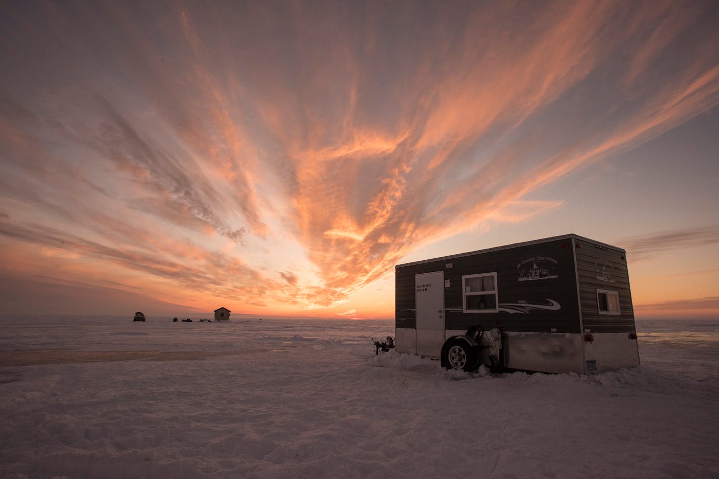 The wheel house has changed the experience of ice angling in Minnesota. People are spending more time on the ice, putting more pressure on some fisheries.