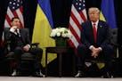 In September, President Donald Trump met with Ukrainian President Volodymyr Zelenskiy at the InterContinental Barclay New York hotel during the United