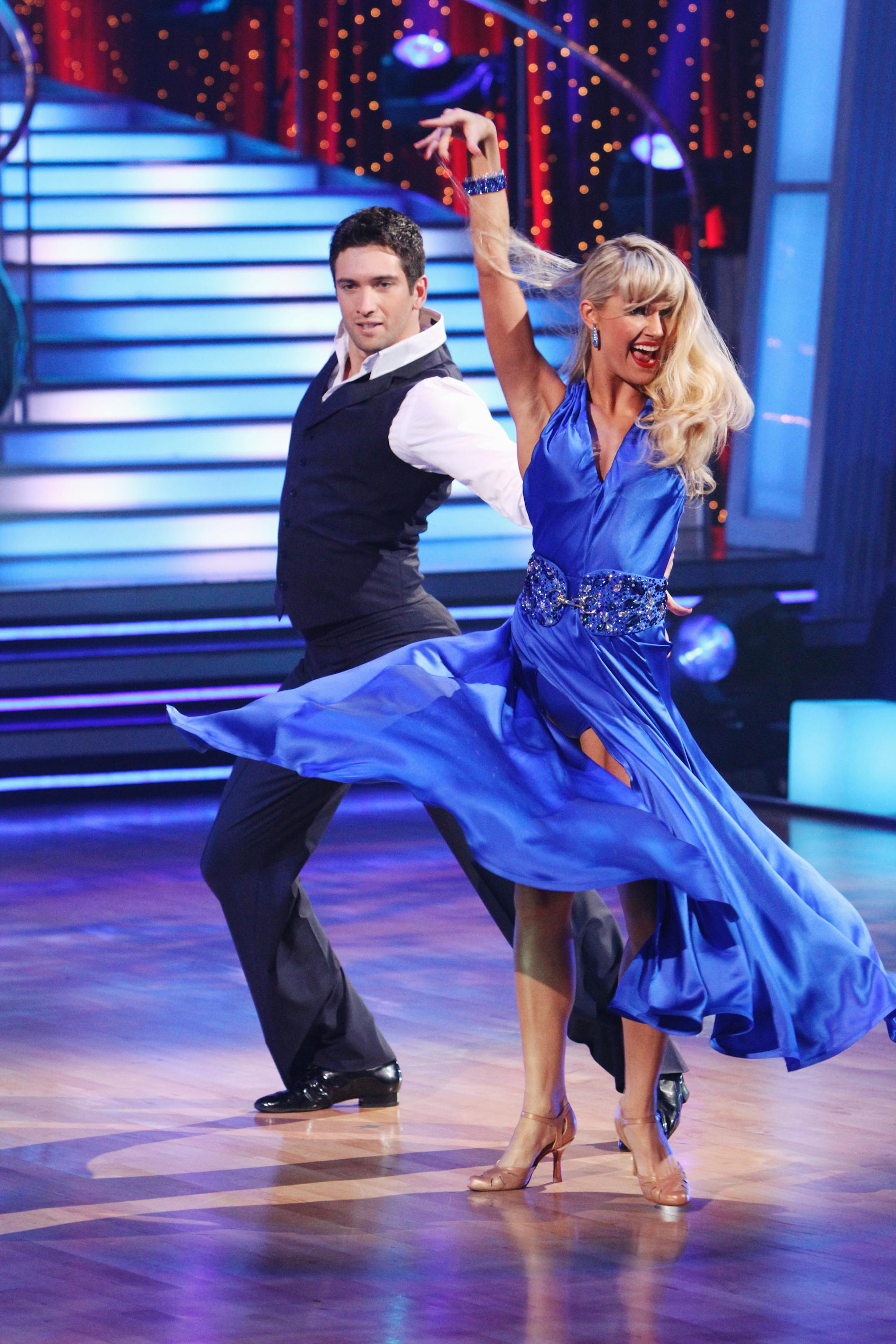 Dmitry Chaplin and Snejana Petrova on "Dancing With the Stars."
