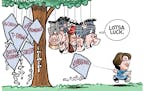 Sack cartoon: Amy Klobuchar's presidential endeavor