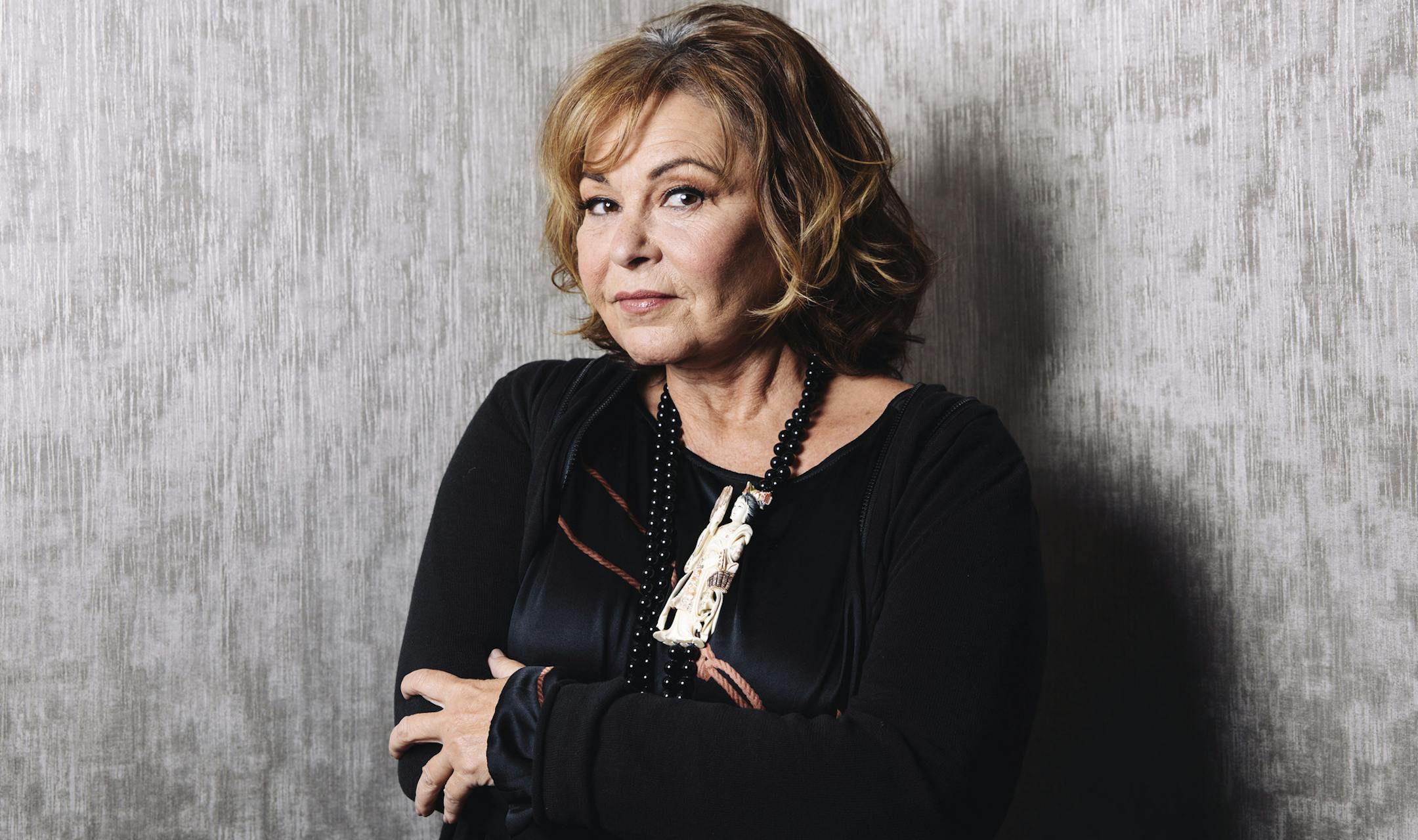 FILE -- Roseanne Barr in Los Angeles, March 23, 2018. Hours after Barr posted a racist tweet about a former top adviser to President Barack Obama, ABC canceled ìRoseanneî on May 29, 2018. The sitcom had just completed a much-viewed comeback season. (Brinson+Banks/The New York Times)
