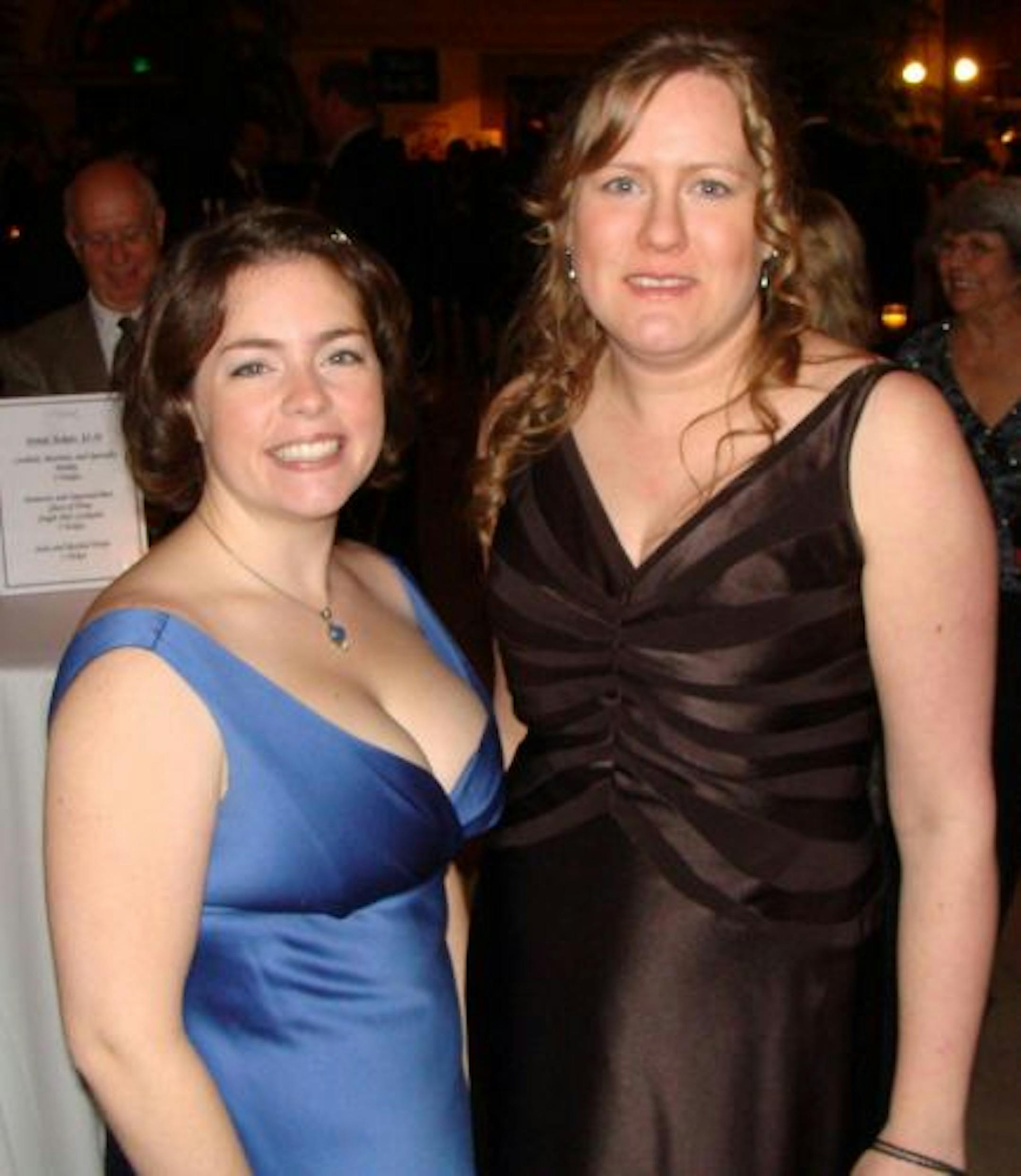 Sara Glassman, sglassman@startribune.com Jeremiah Program's Bullfrog Bash at The Depot in Minneapolis. Jeremiah Project graduates Leah Boyd of St. Paul and Elaine Avery of Minneapolis