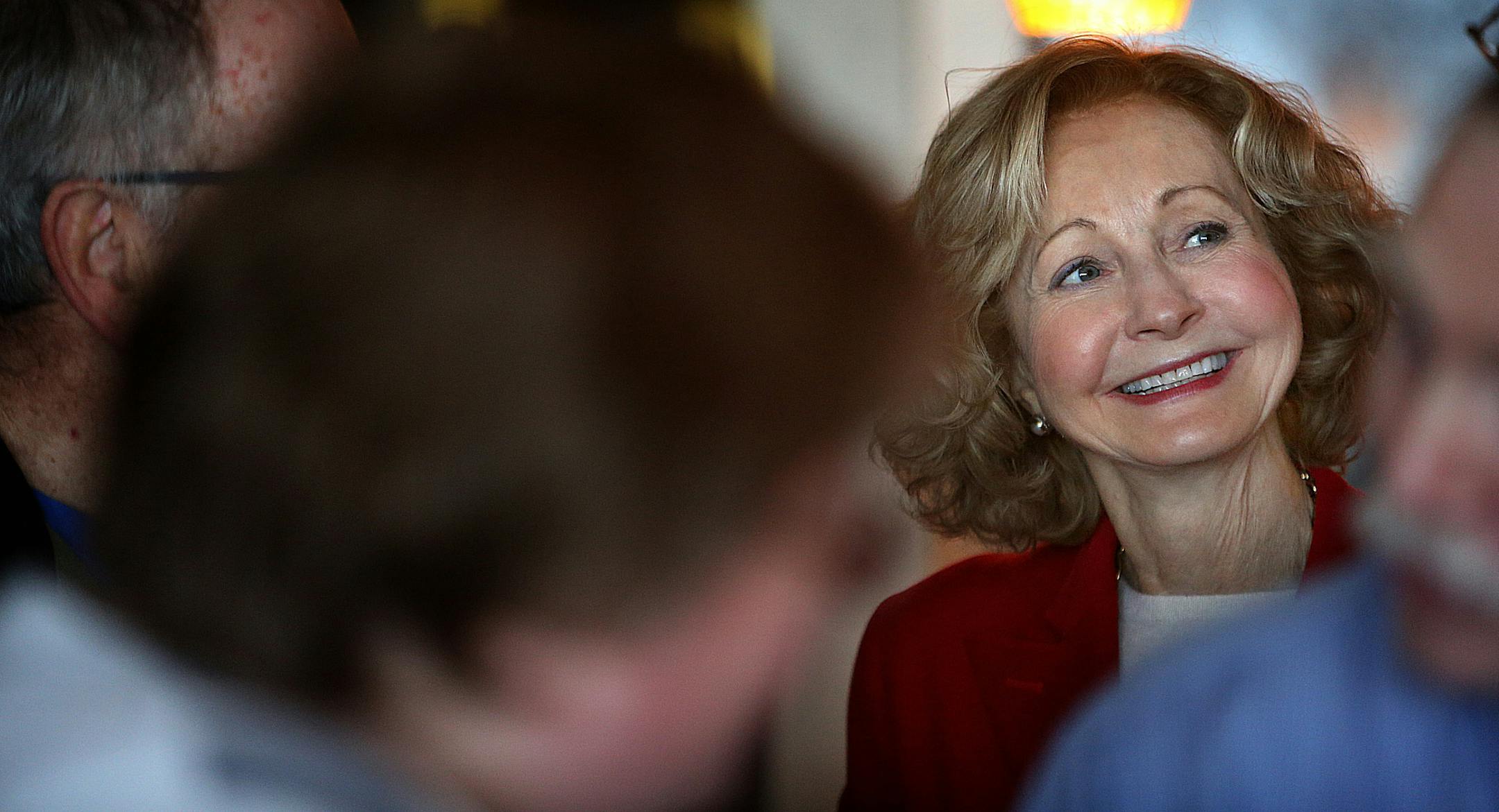 Third Ward City Council Member Diane Hofstede, who is seeking re-election to the Council, appeared at a Meet & Greet event in Minneapolis Saturday morning. Several dozen supporters attended the gathering to interact with the candidate and to hear her speak. ] JIM GEHRZ•jgehrz@startribune.com (JIM GEHRZ/STAR TRIBUNE) / March 2, 2012 / 11:30 AM Minneapolis, MN