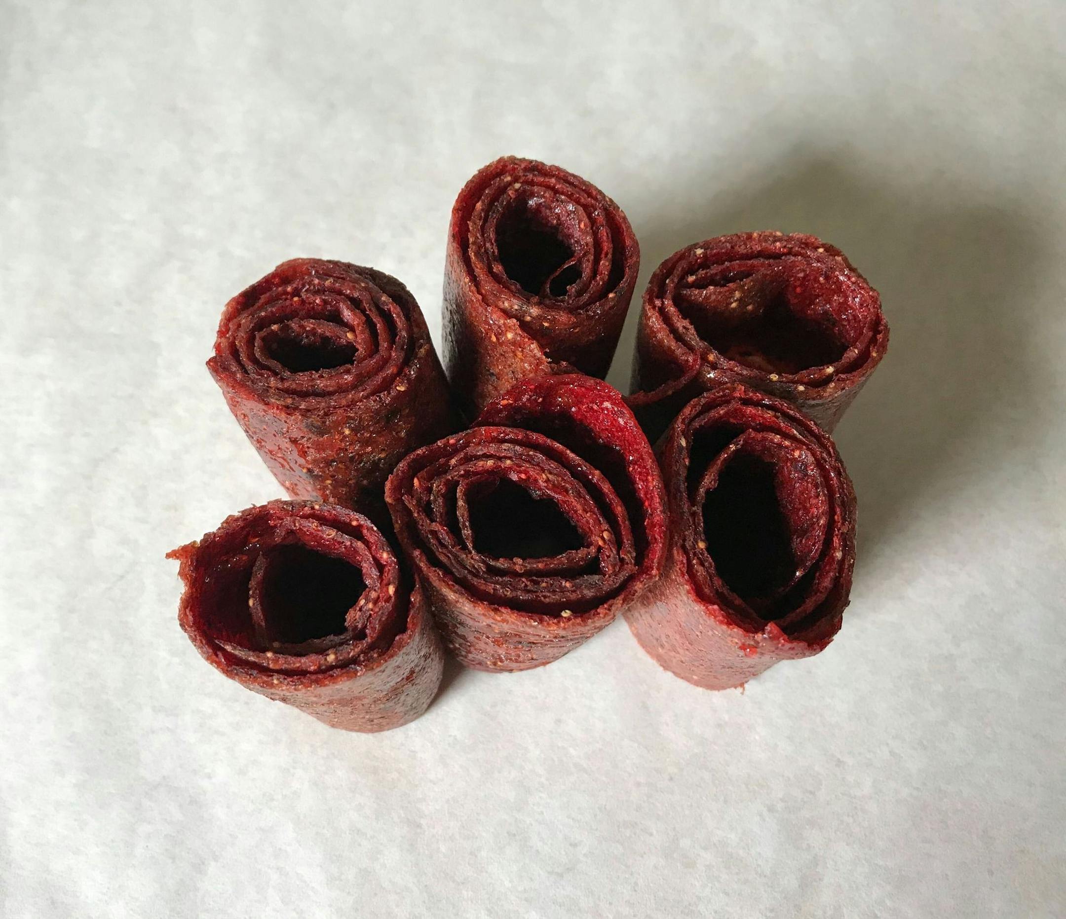 Strawberry fruit leather from Twin Cities Berry Co.